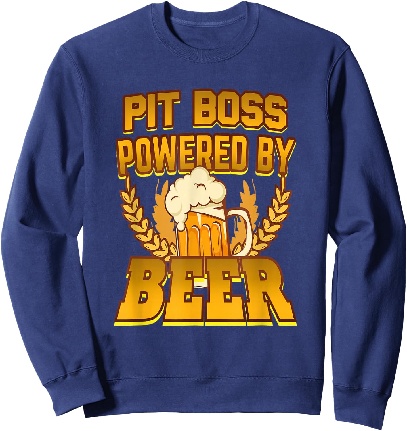 Pit Boss Powered By Beer Sweatshirt - Sweatshirt | Navy