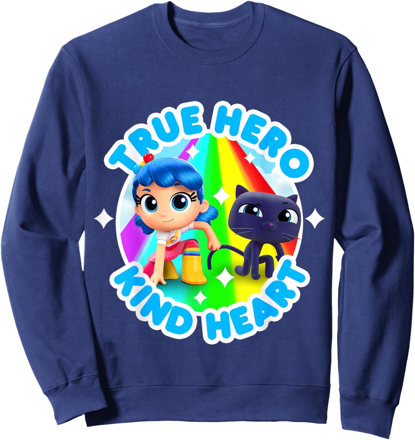 True Hero Kind Heart Sweatshirt - Sweatshirt | Navy
