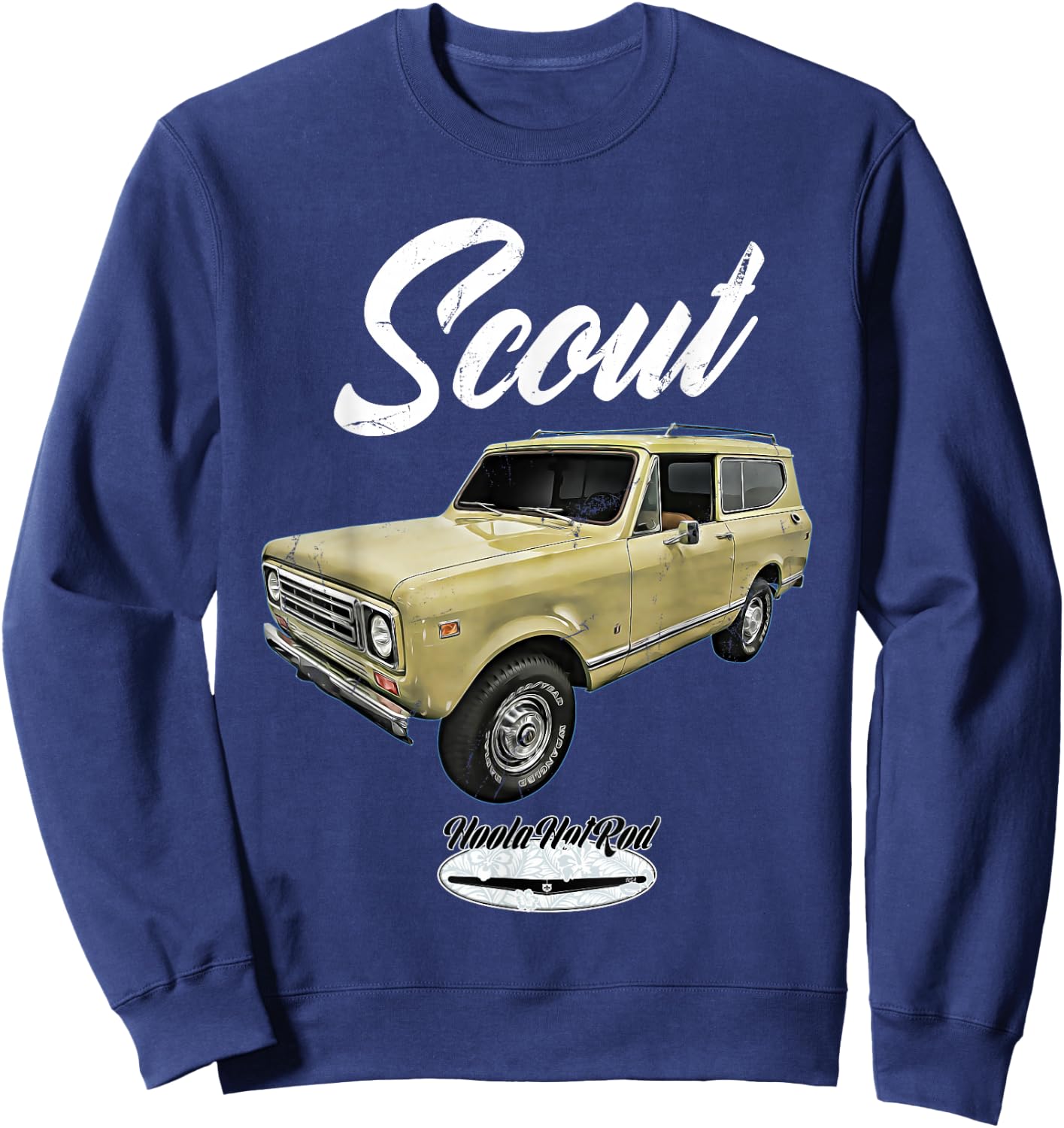Scout,classic,truck,pickup,international,harvester,oldtimer Sweatshirt - Sweatshirt | Navy