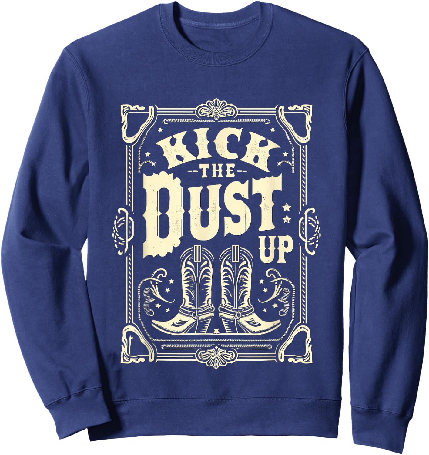 Line Dance Kick the Dust up Dancing Sweatshirt - Sweatshirt | Navy