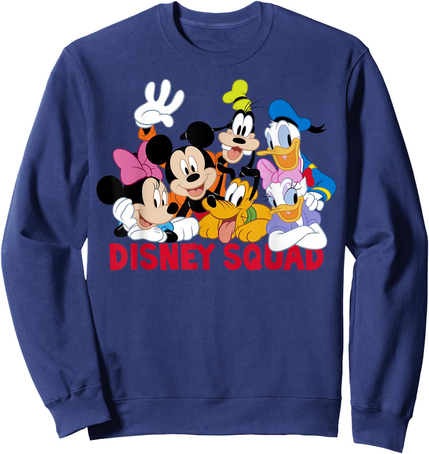 Disney Mickey and Friends Disney Squad Sweatshirt - Sweatshirt | Navy