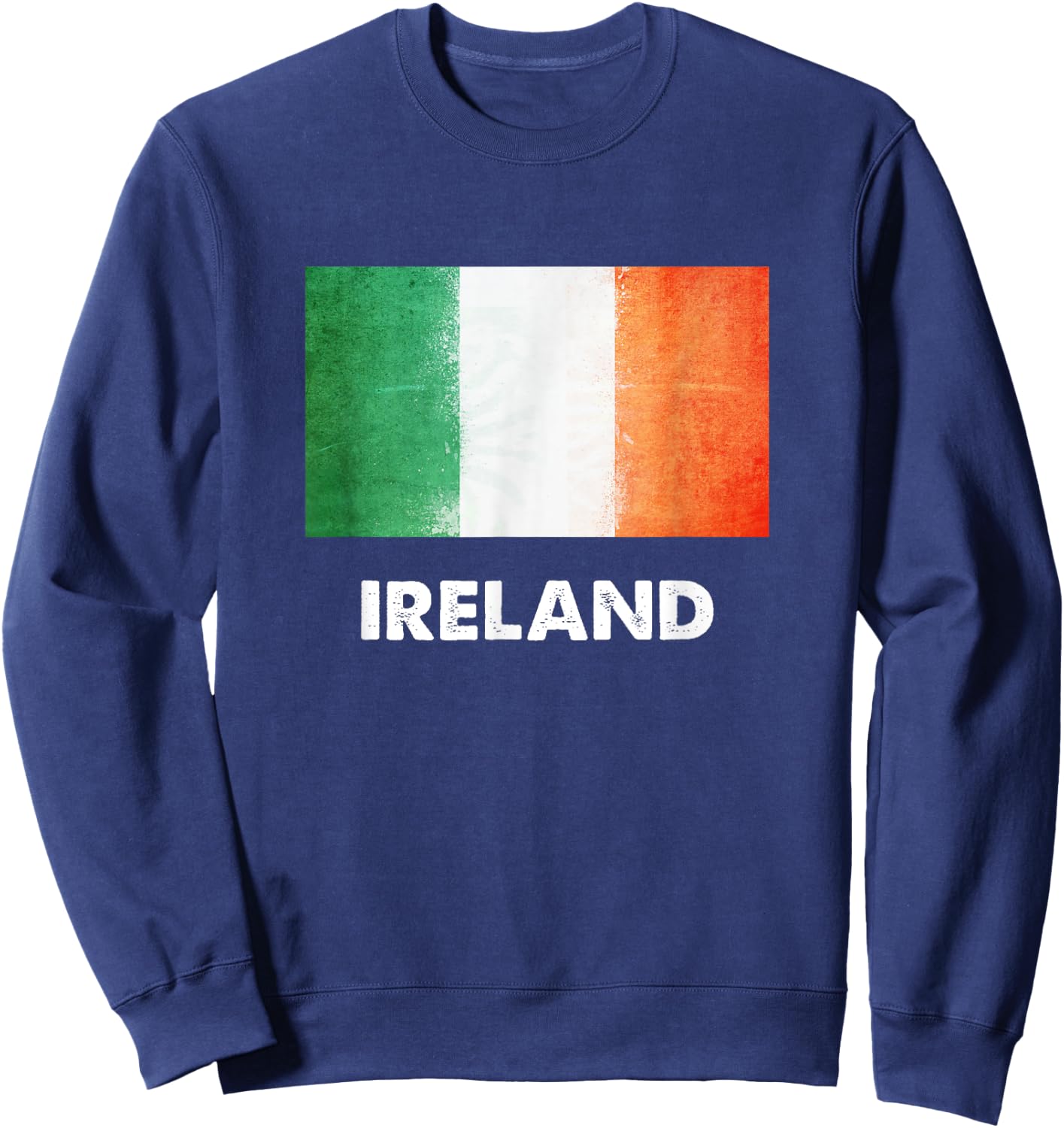 Ireland Flag Jersey | Irish Sweatshirt - Sweatshirt | Navy