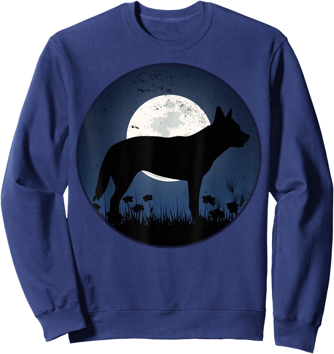 Australian Cattle Dog Red Blue Heeler Sweatshirt - Sweatshirt | Navy