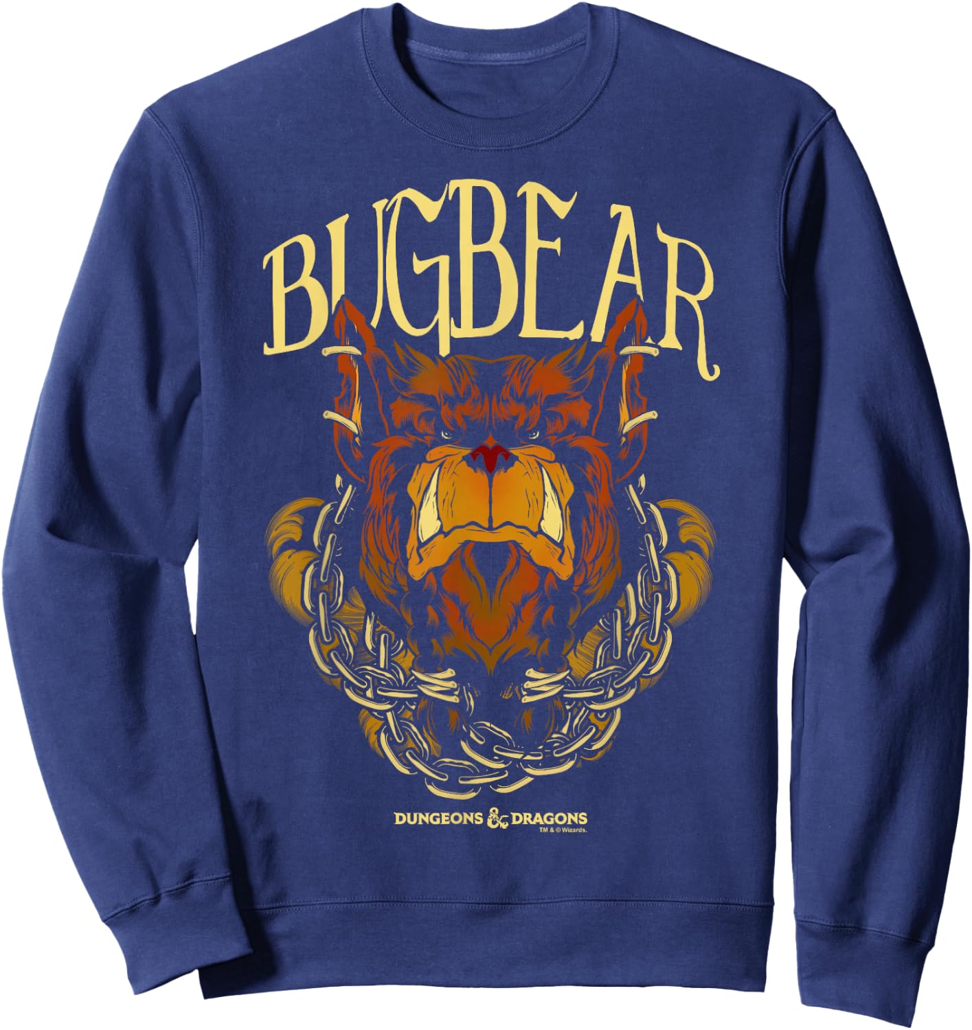 Dungeons & Dragons Bugbear Portrait Sweatshirt - Sweatshirt | Navy