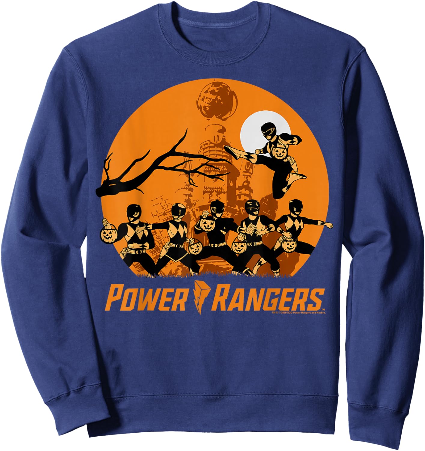 Power Rangers Halloween Haunt Sweatshirt - Sweatshirt | Navy