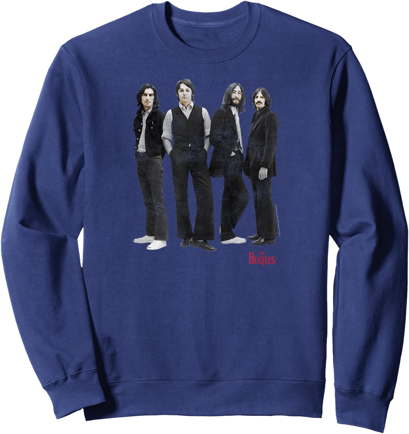 The Beatles The Fab Four Sweatshirt - Sweatshirt | Navy