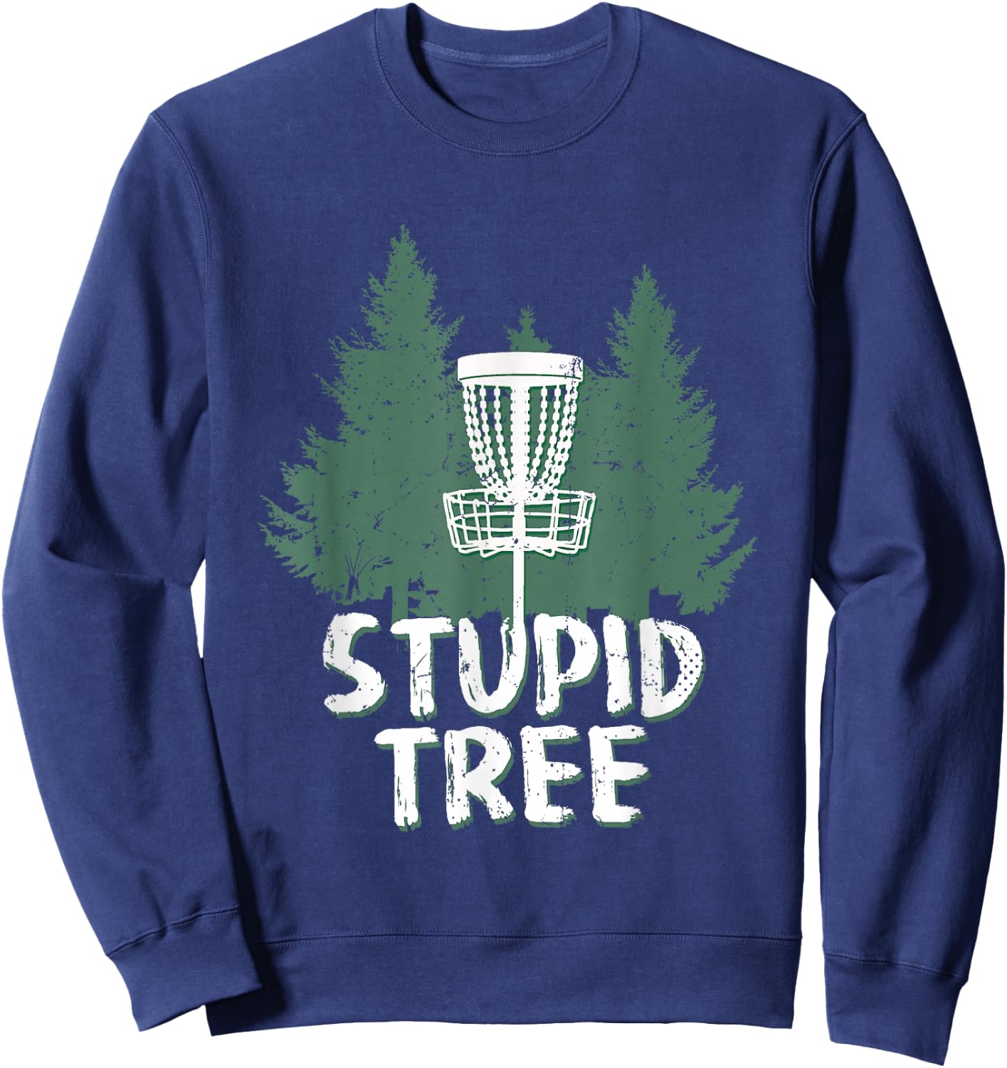 Disc golf set Disc golf Disc golfing bag Disc golf frisbees Sweatshirt - Sweatshirt | Navy
