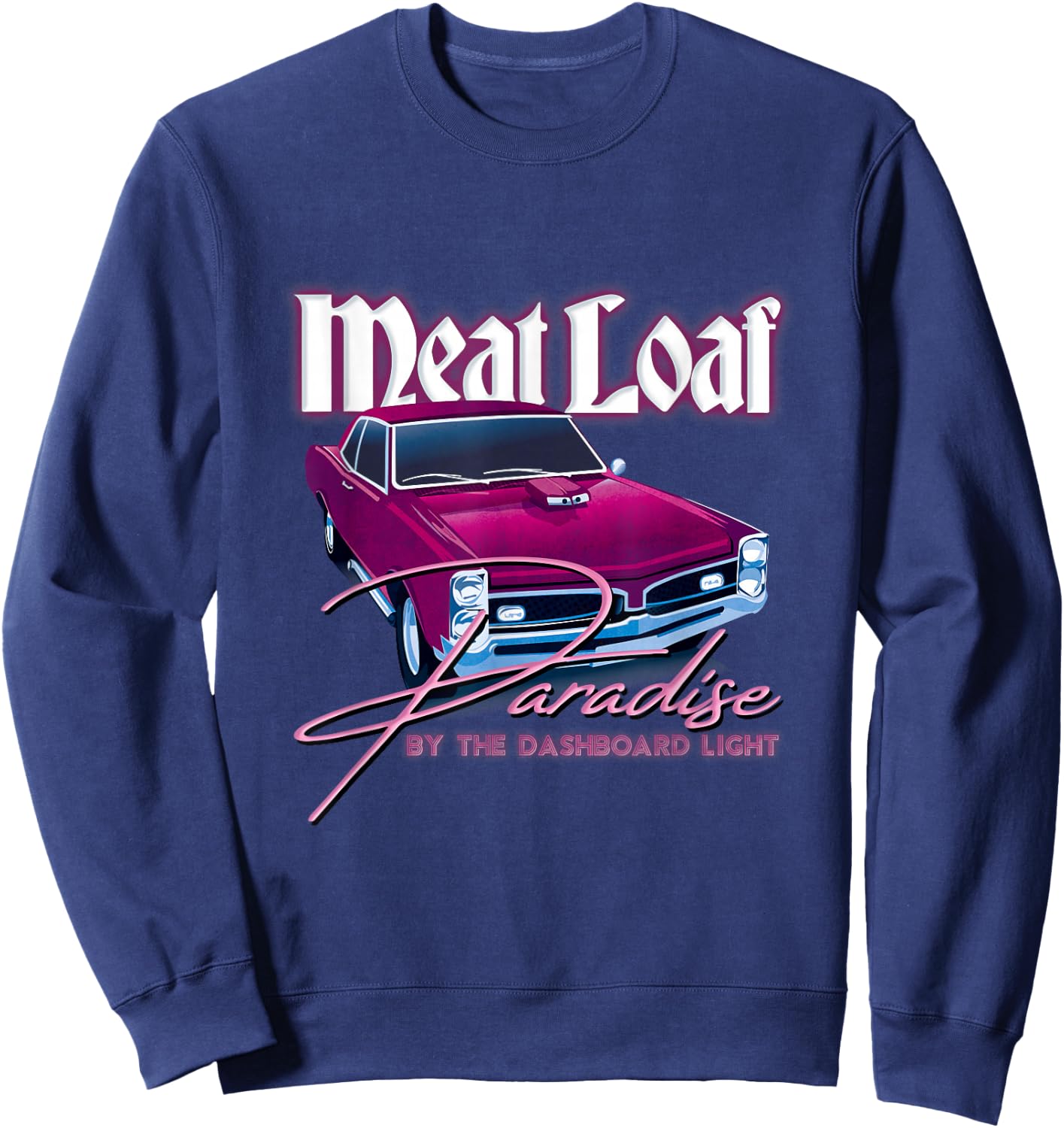 Meat Loaf Paradise by the Dashboard Light Sweatshirt - Sweatshirt | Navy