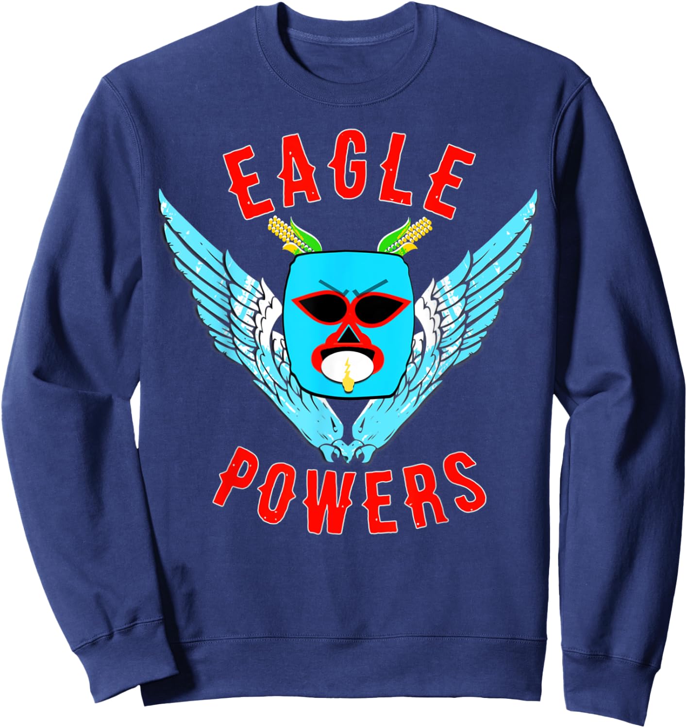 New Perfect Funny Gift Fans of Lucha Libre Wrestling Sweatshirt - Sweatshirt | Navy