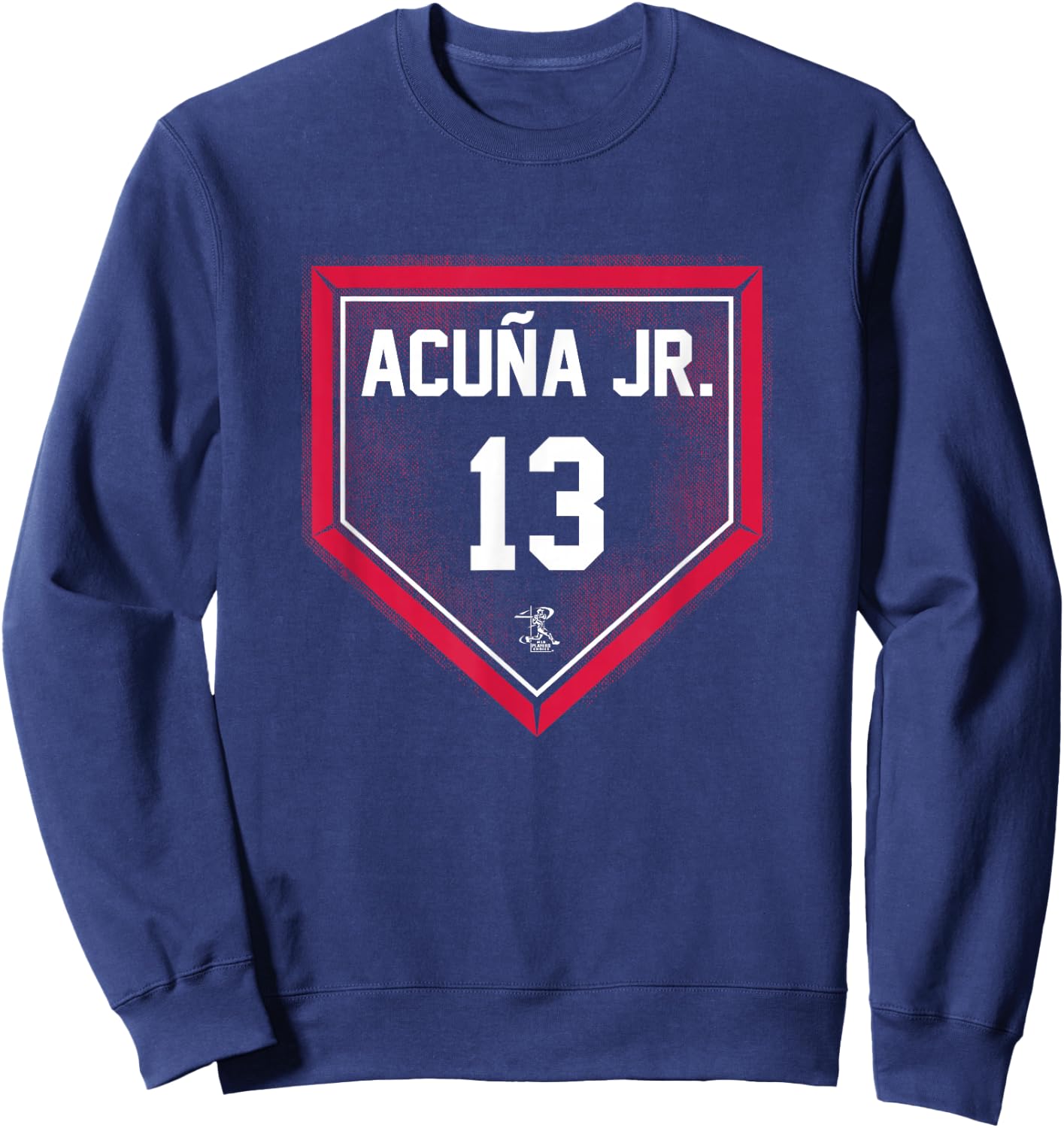 Ronald Acuna Jr Home Plate Gameday Sweatshirt - Sweatshirt | Navy