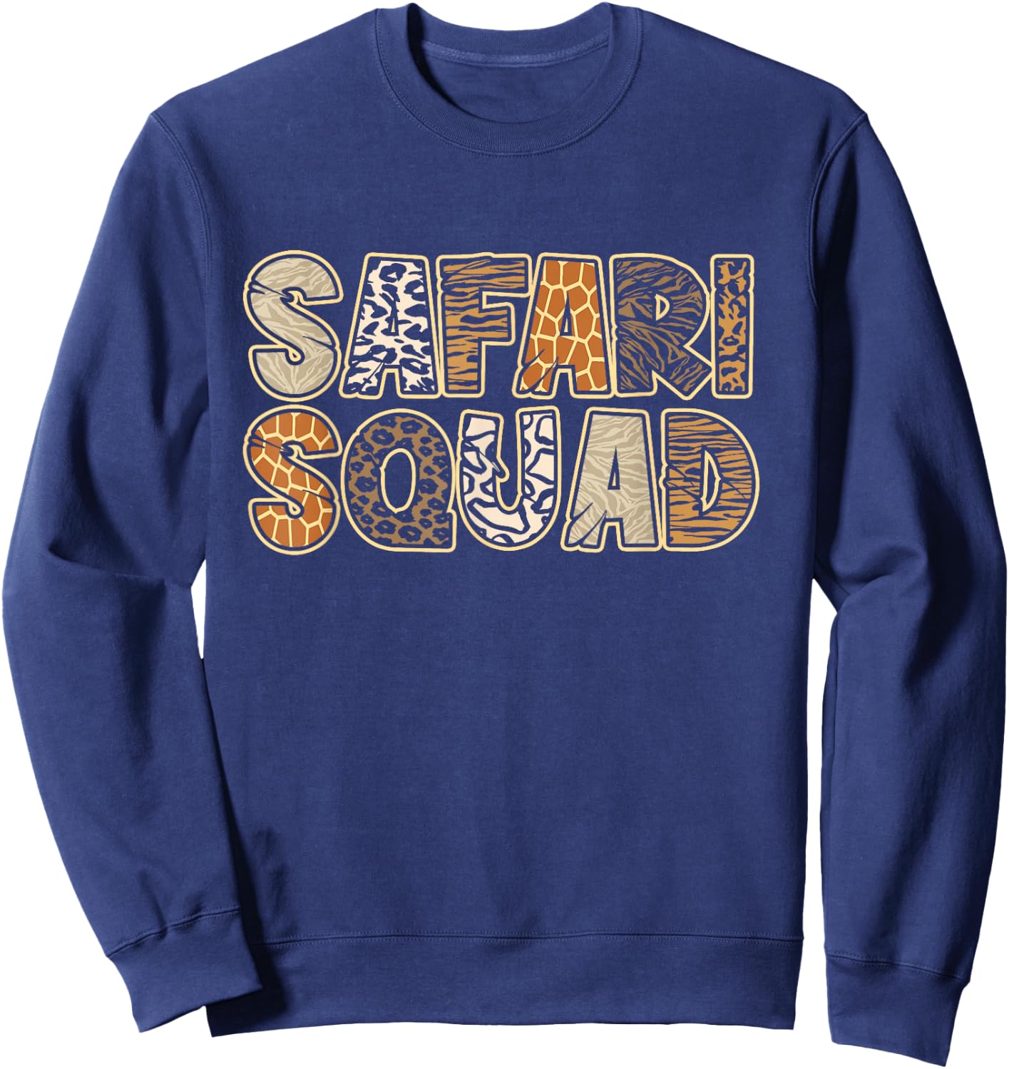 Arfica Safari Zoo - Safari Squad Sweatshirt - Sweatshirt | Navy
