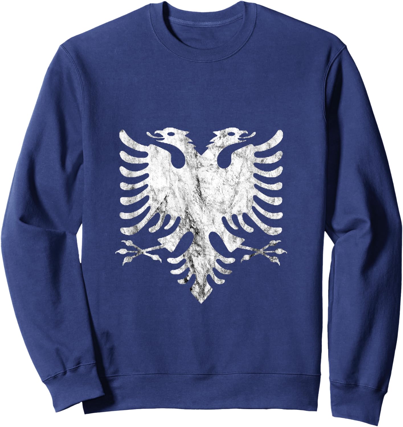 Albania Shiqiptar Albanian Eagle Kosovar Albanian Pride Sweatshirt - Sweatshirt | Navy