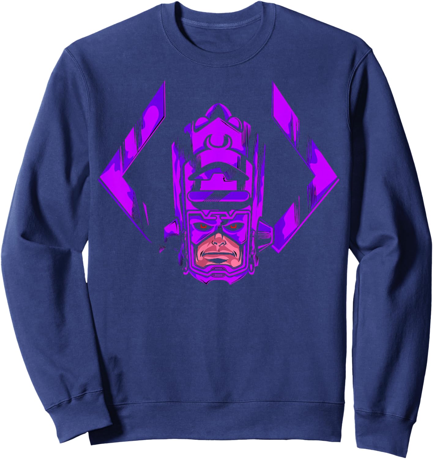 Marvel Fantastic Four Galactus Dark Big Face Sweatshirt - Sweatshirt | Navy