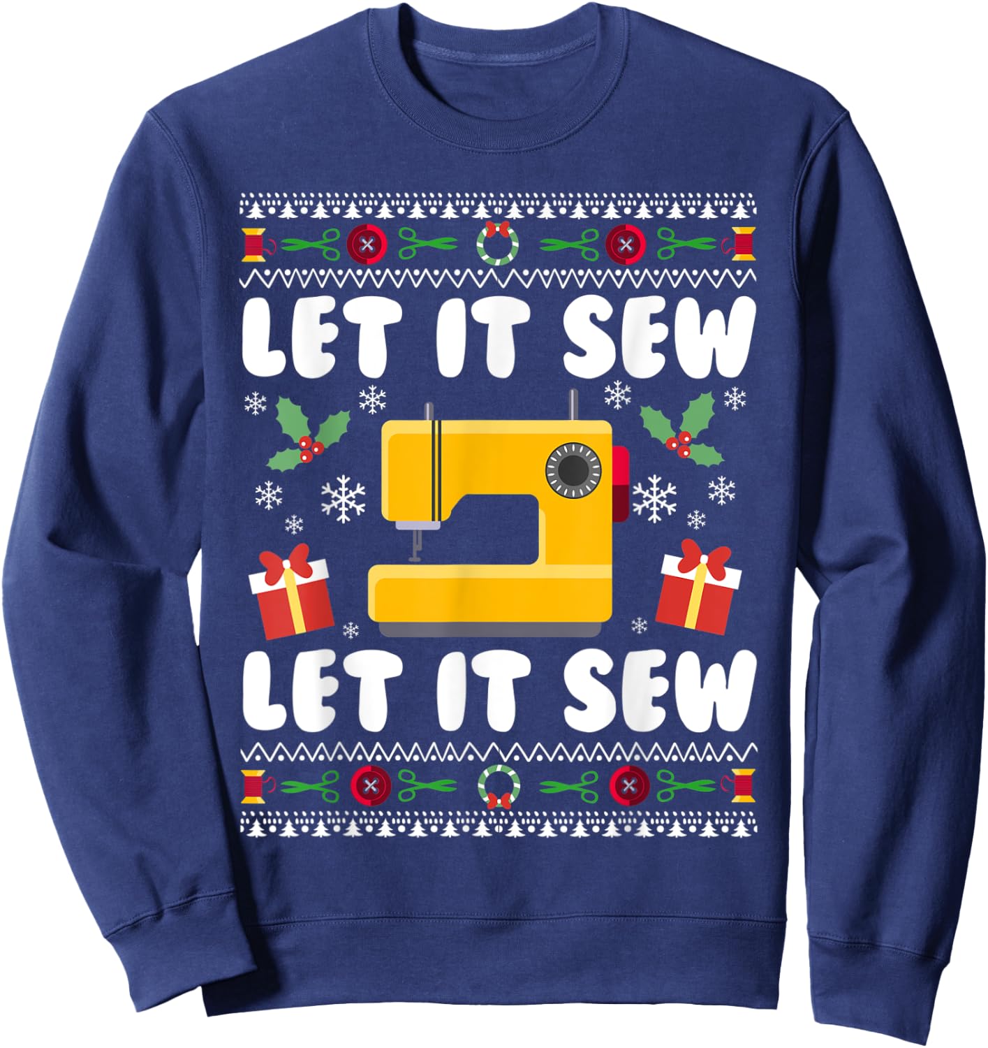 Let it Sew Let it Sew Sweatshirt - Sweatshirt | Navy