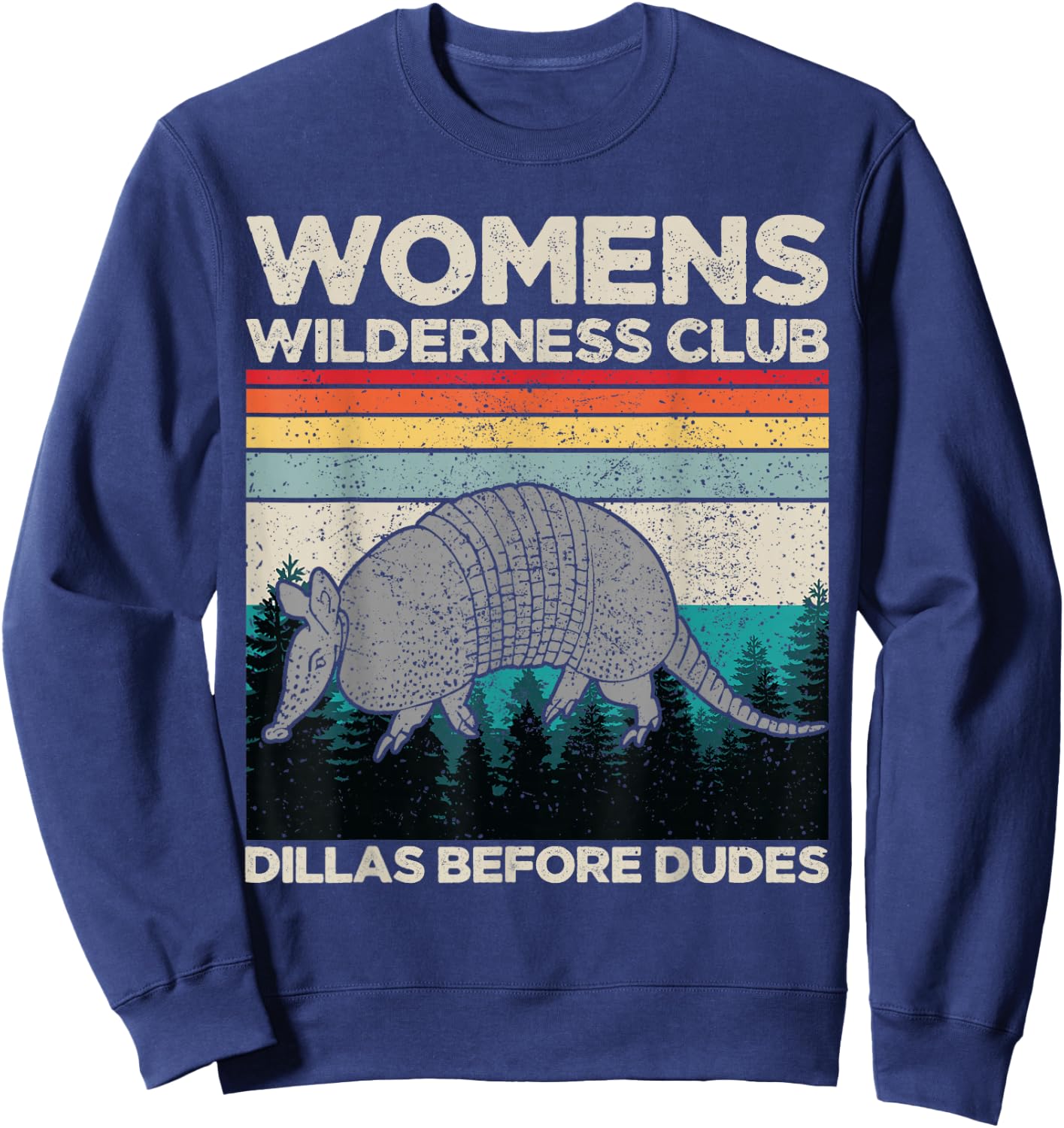 Wilderness Club Dillas Before Dudes Sweatshirt - Sweatshirt | Navy