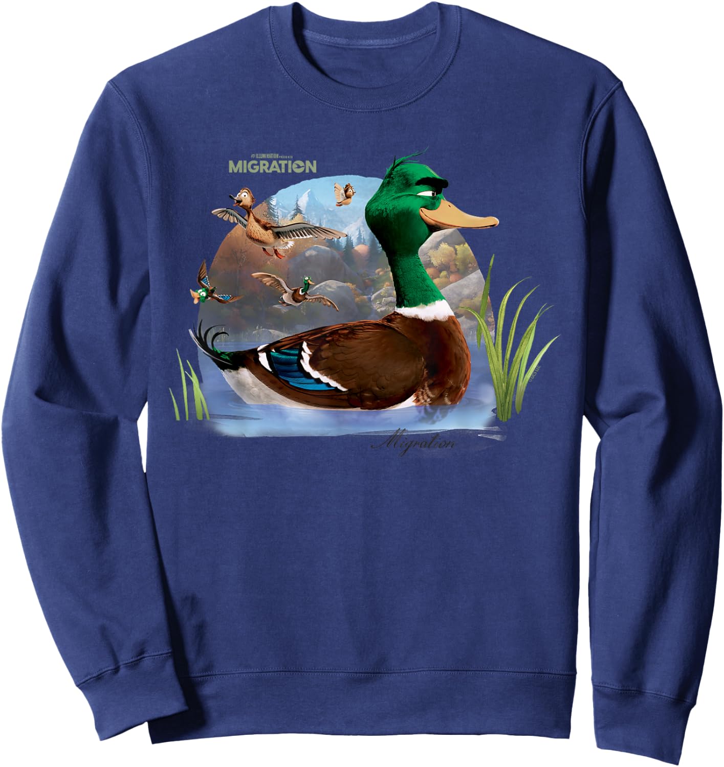 Migration Pond Sweatshirt - Sweatshirt | Navy