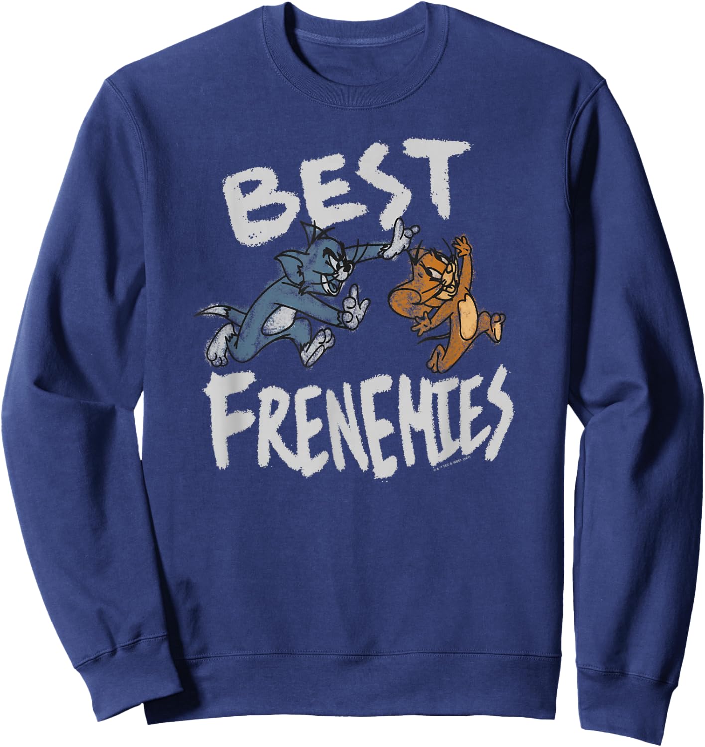 Tom & Jerry Movie Best Frenemies Sweatshirt - Sweatshirt | Navy
