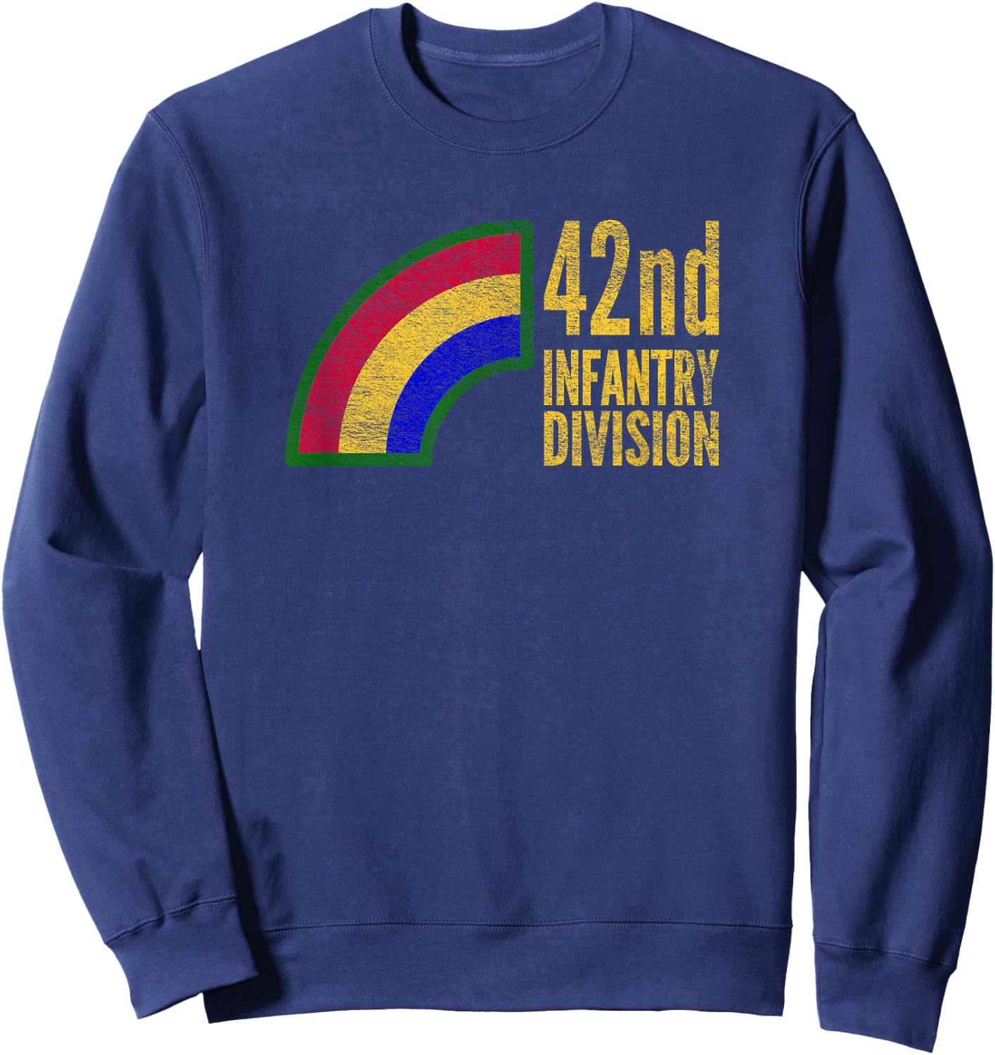 42nd Infantry Division Army Sweatshirt - Sweatshirt | Navy