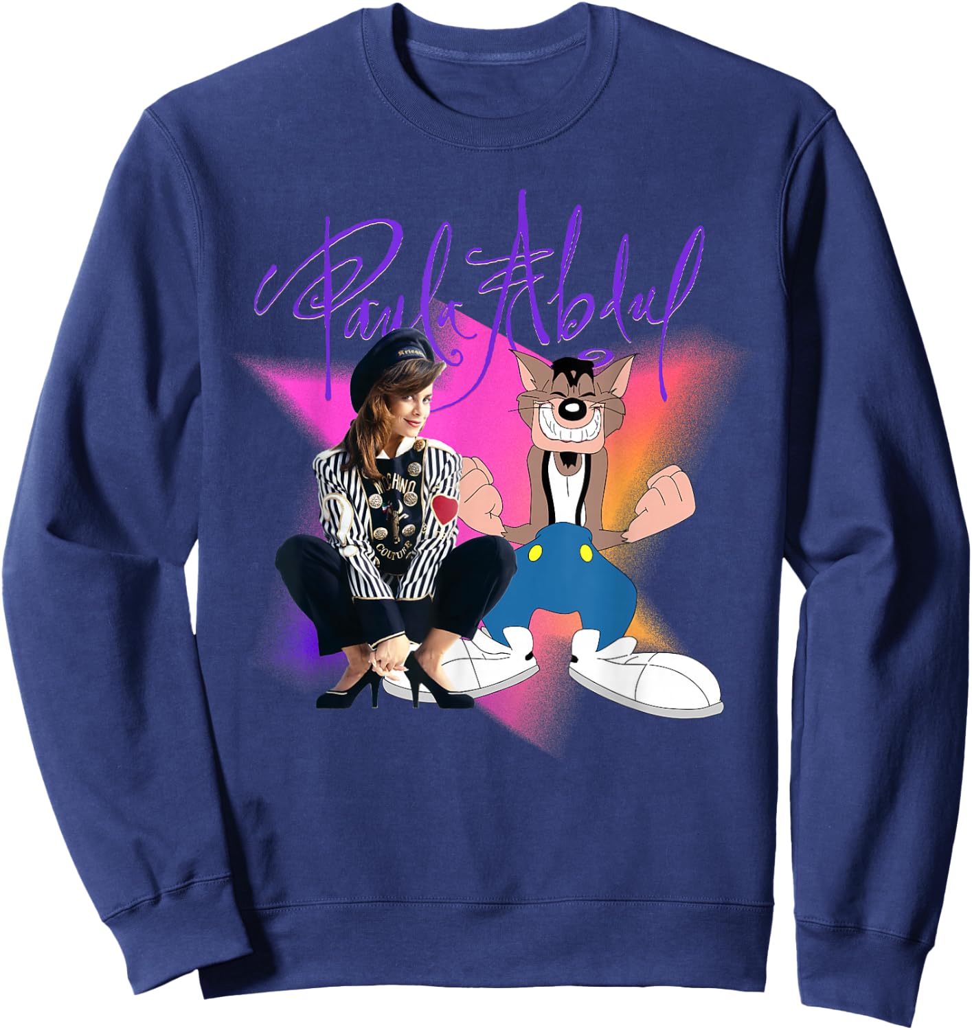 Paula Abdul & The Famous MC Skat Kat Sweatshirt - Sweatshirt | Navy