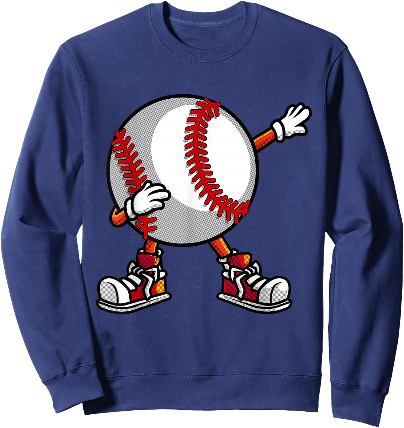 Funny Baseball Players Gift Boys Girls Kids Catcher Pitcher Sweatshirt - Sweatshirt | Navy