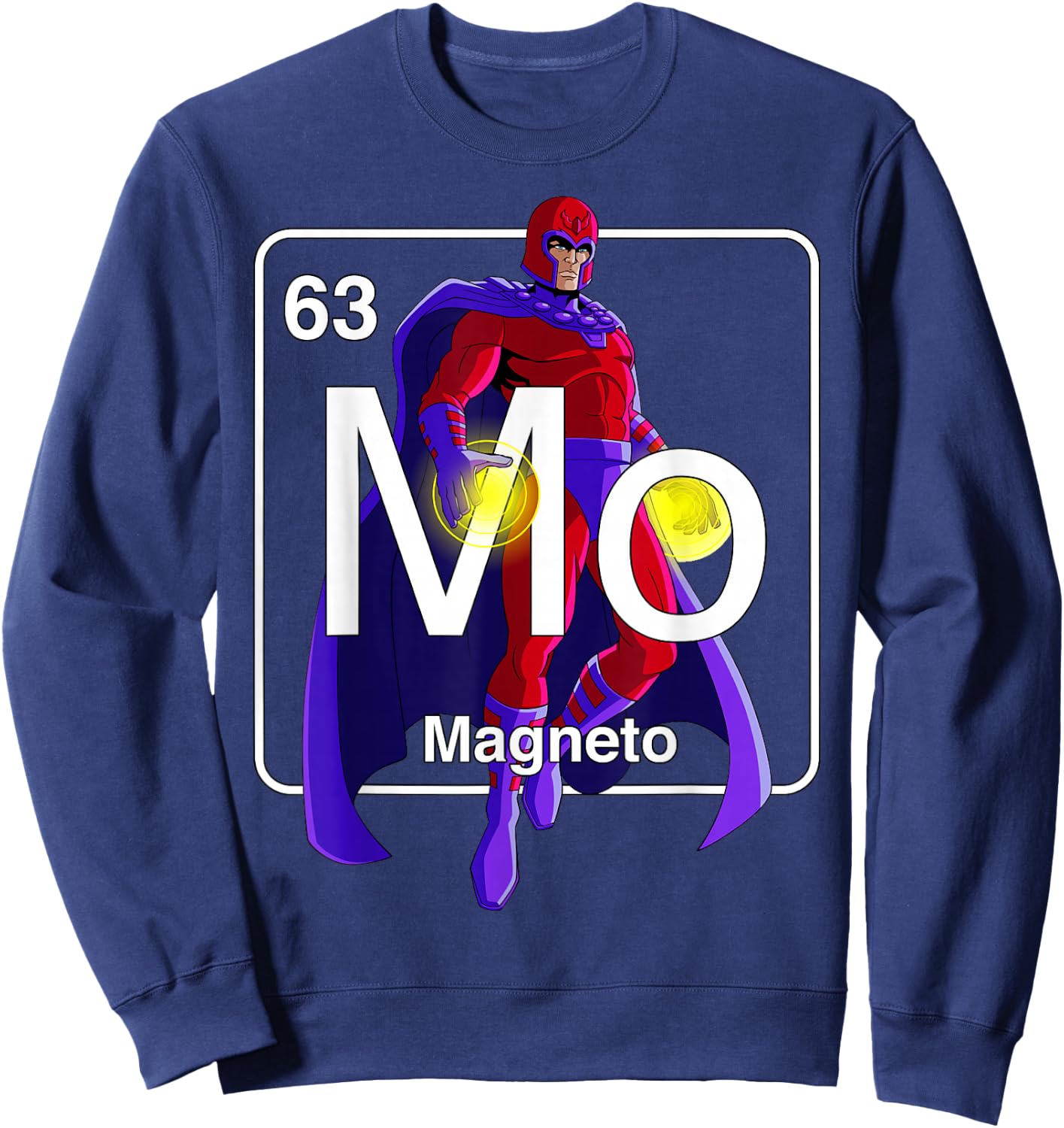 Marvel X-Men Magneto Element Sweatshirt - Sweatshirt | Navy