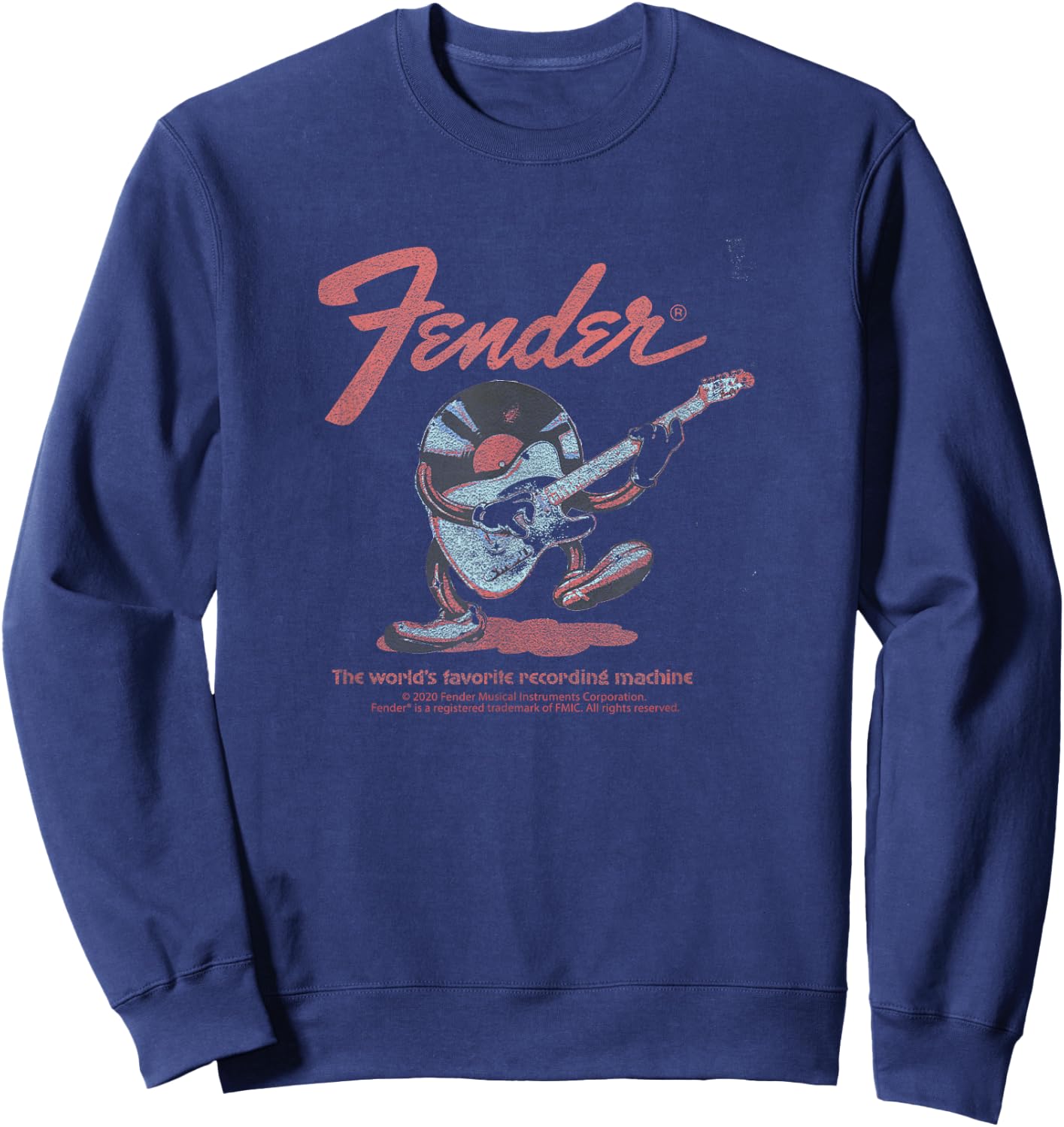 Fender Record Records Sweatshirt - Sweatshirt | Navy