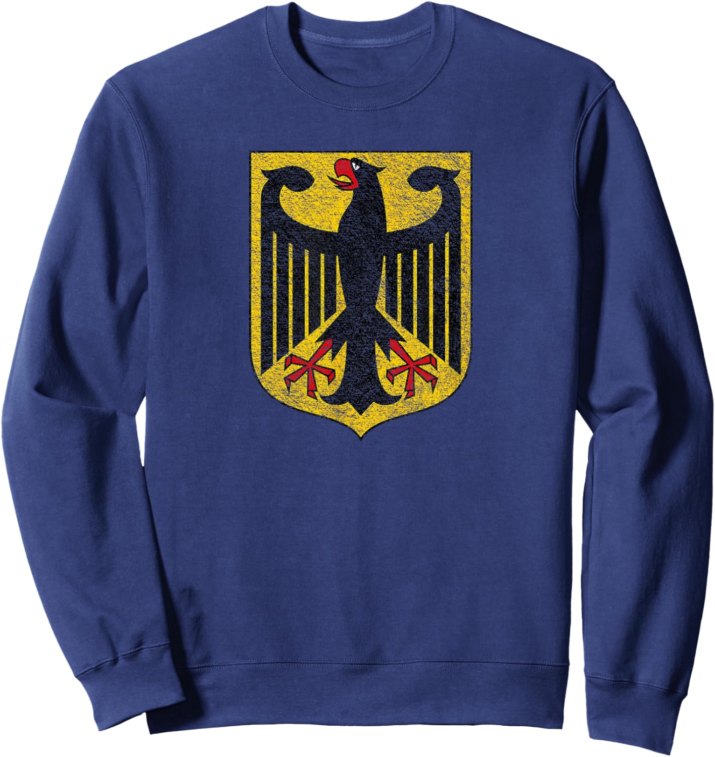 German Eagle Coat of ARMS Germany Flag Sweatshirt - Sweatshirt | Navy