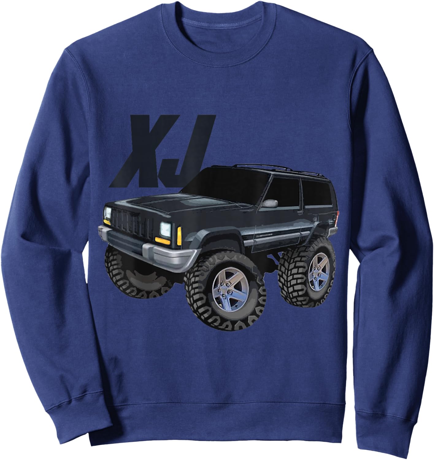 Offroad Over Land Riders Xj Sweatshirt - Sweatshirt | Navy