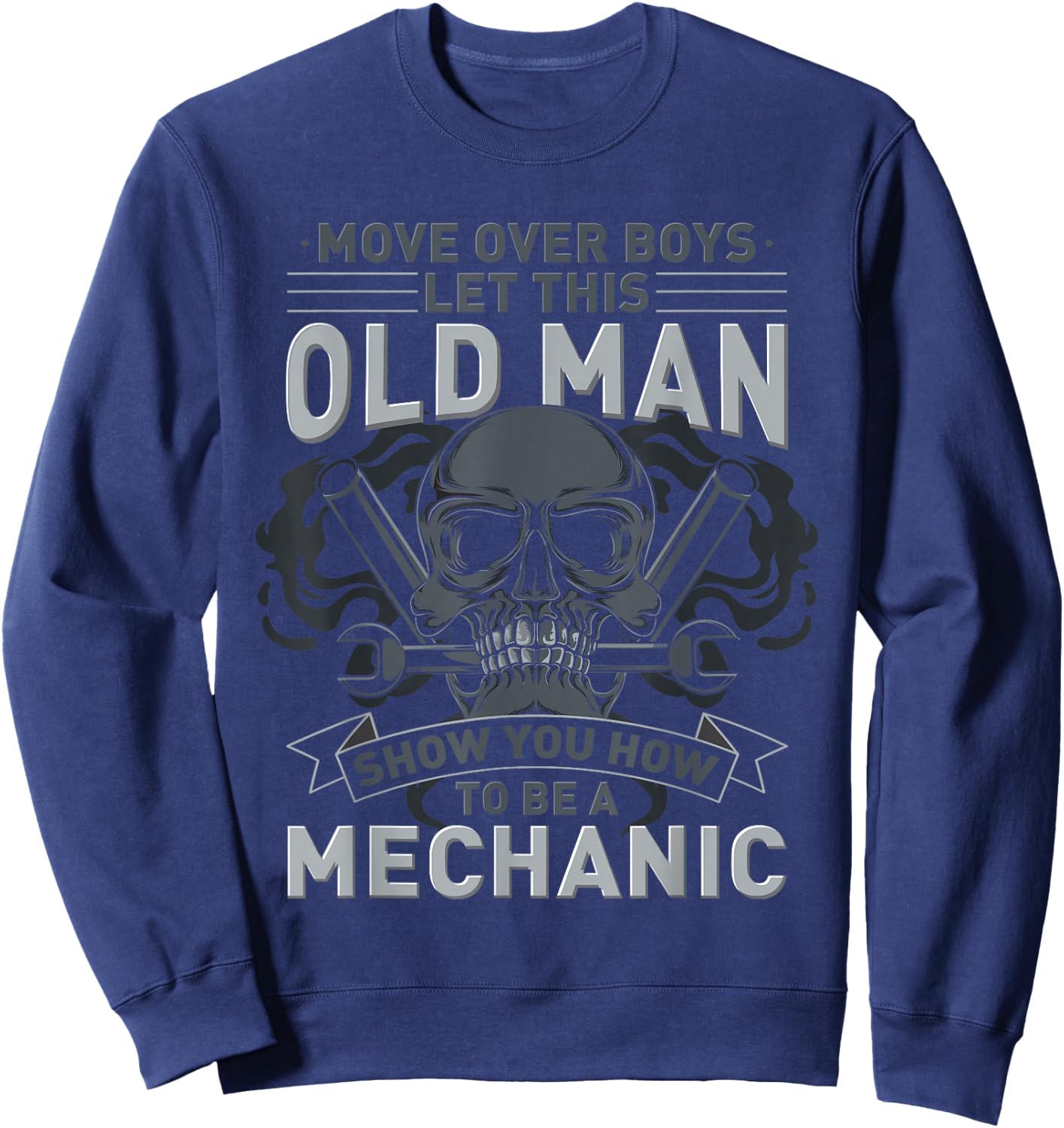 Funny mechanic - Auto mechanic Sweatshirt - Sweatshirt | Navy