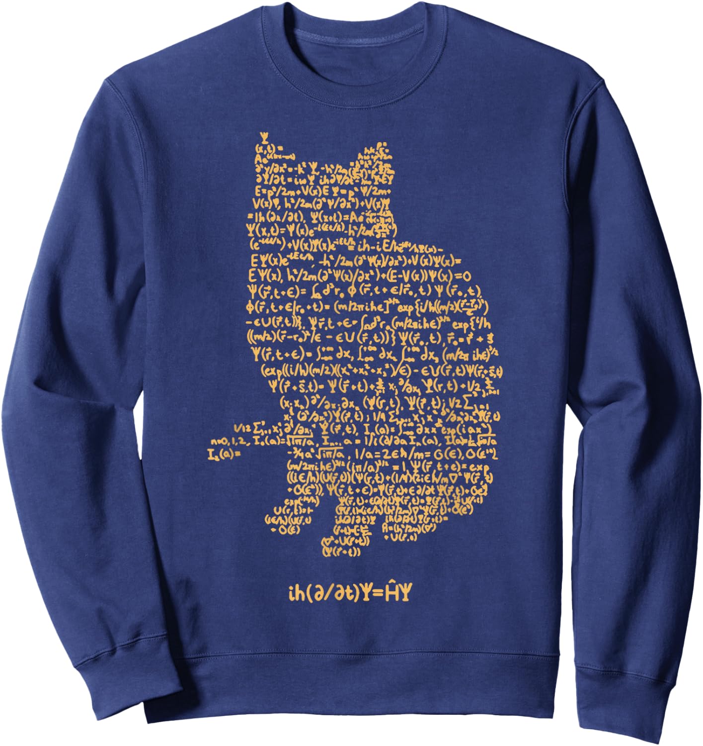 Maxwell Equations Electromagnetic Wave Physics Sweatshirt - Sweatshirt | Navy