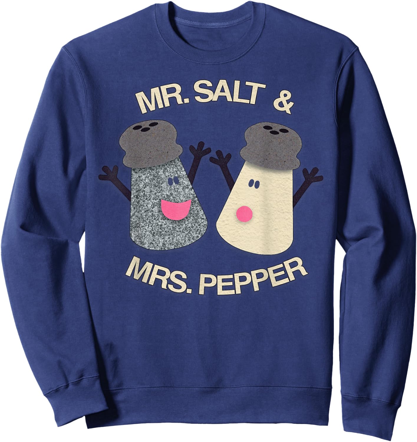 Blue's Clues Mr. Salt & Mrs. Pepper Sweatshirt - Sweatshirt | Navy