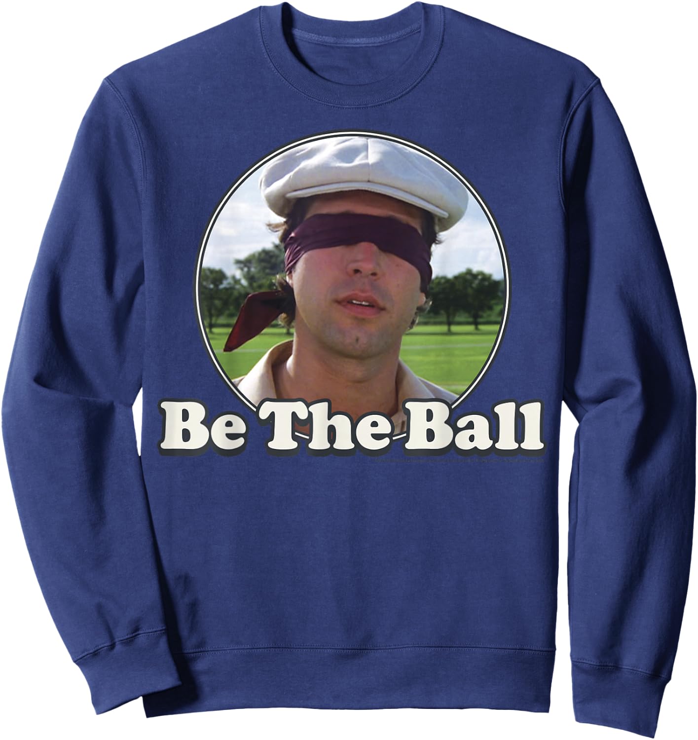 Caddyshack Be The Ball Portrait Sweatshirt - Sweatshirt | Navy