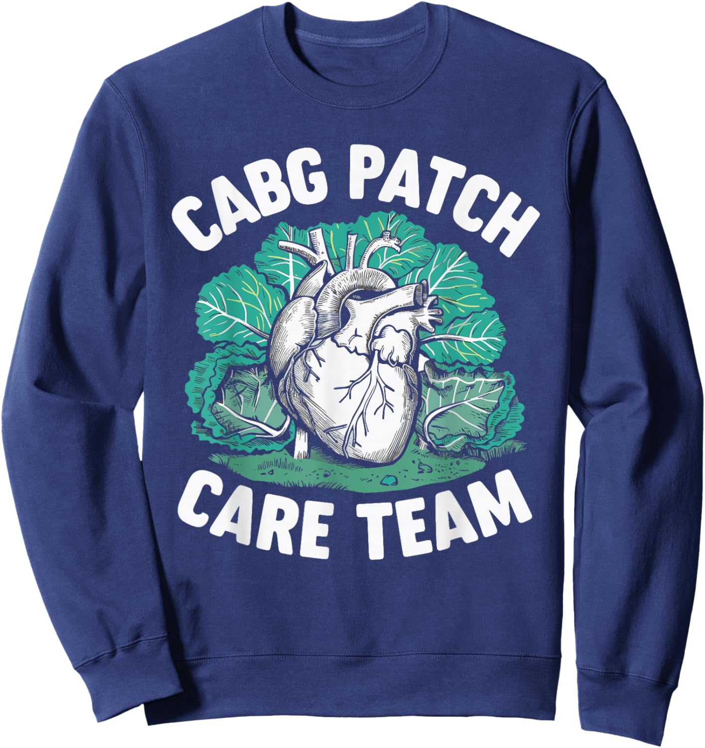 CABG Patch Care Team Sweatshirt - Sweatshirt | Navy
