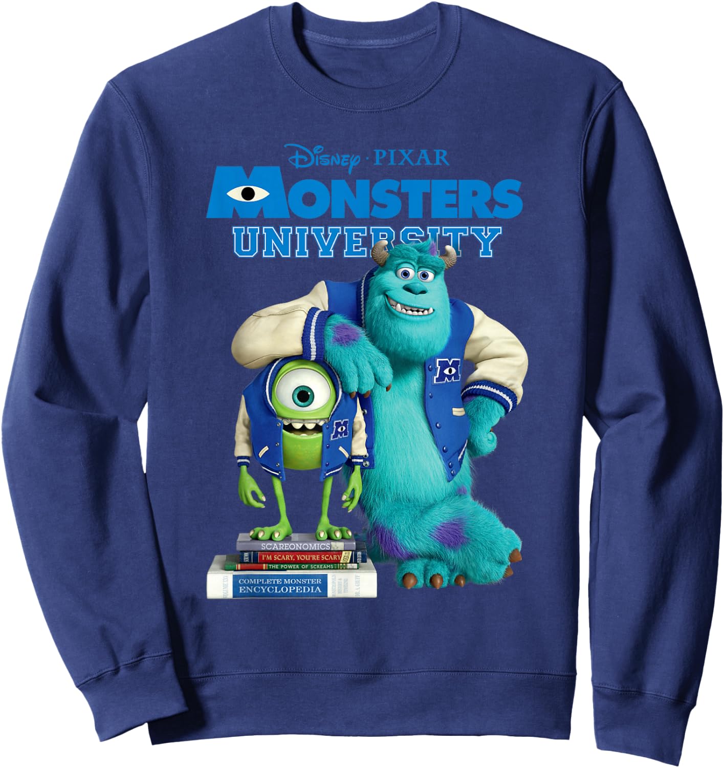 Disney and Pixar's Monsters University Mike and Sulley Sweatshirt - Sweatshirt | Navy