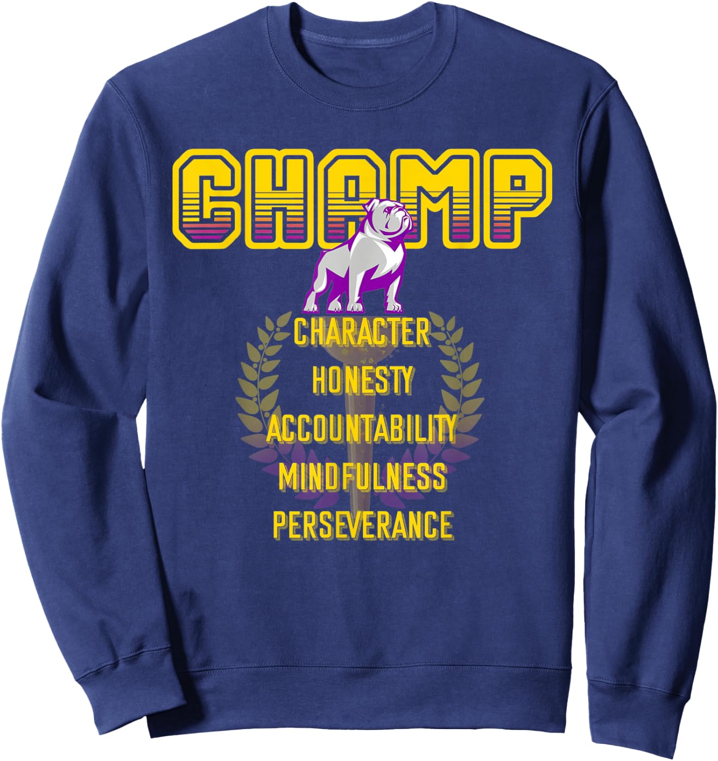 Brock Elliott CHAMP Sweatshirt - Sweatshirt | Navy