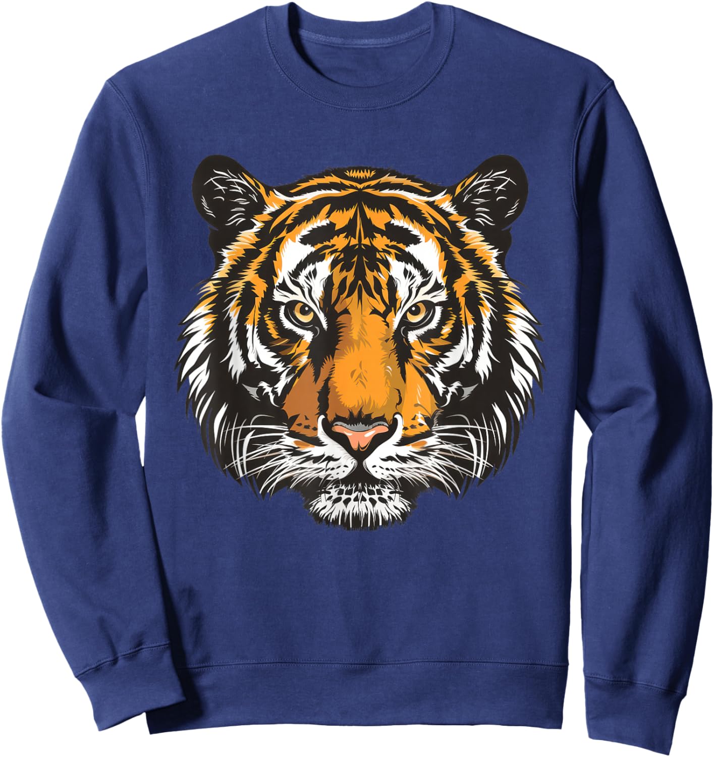 Tiger Graphic Sweatshirt - Sweatshirt | Navy
