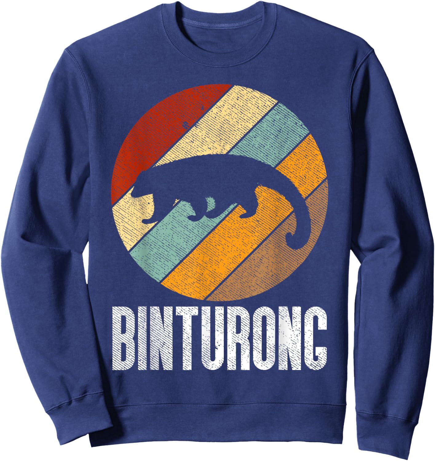 Vintage Binturong Sweatshirt - Sweatshirt | Navy