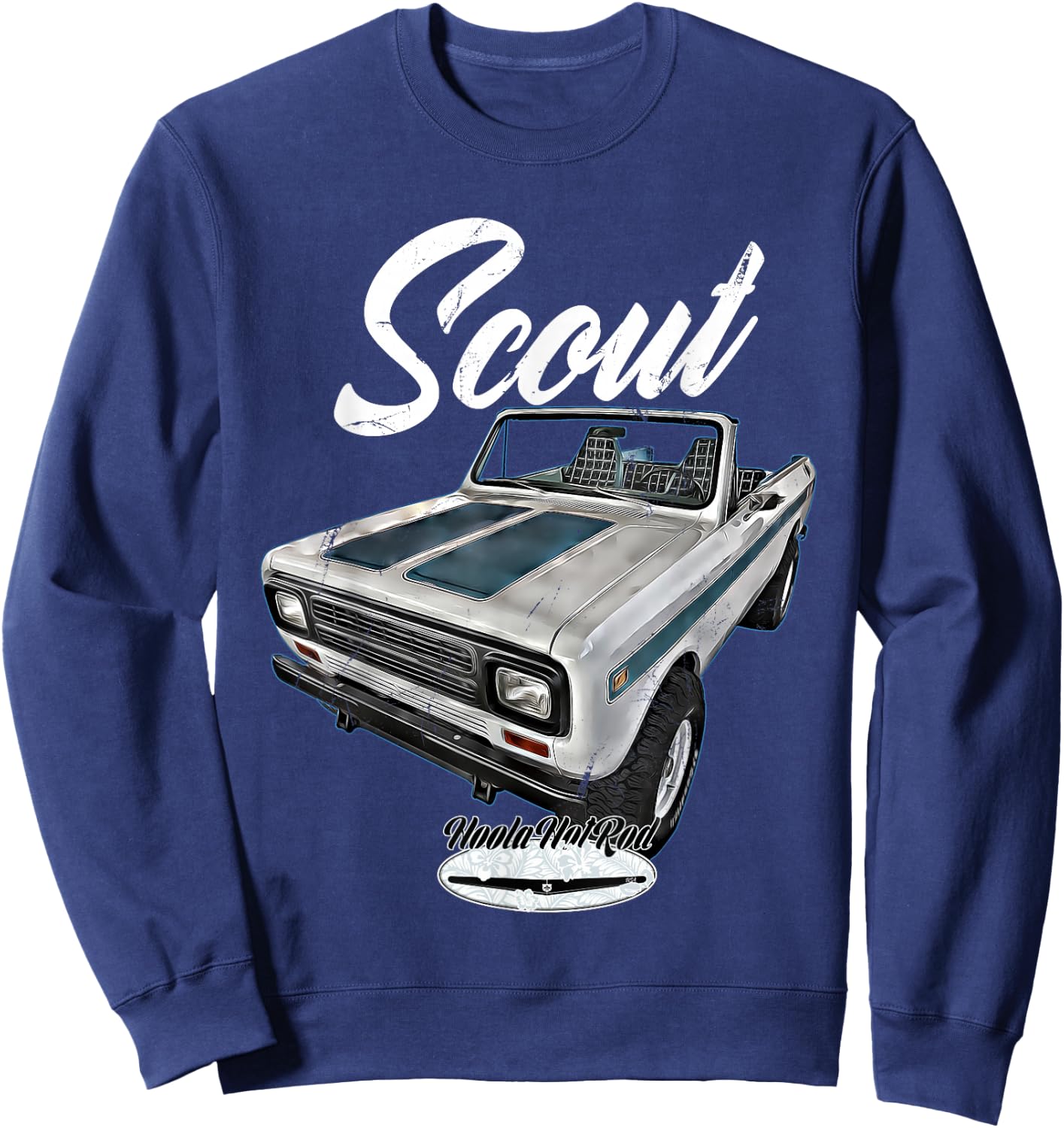 Scout,Classic,Truck,Pickup,International,Harvester,Oldtimer Sweatshirt - Sweatshirt | Navy