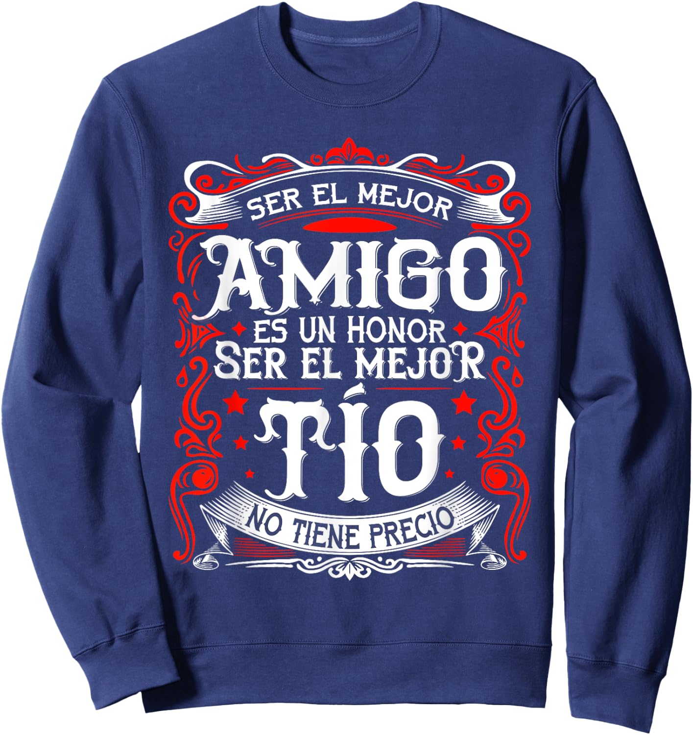 Tio Anuncio Embarazadas Tío Familia Sweatshirt - Sweatshirt | Navy