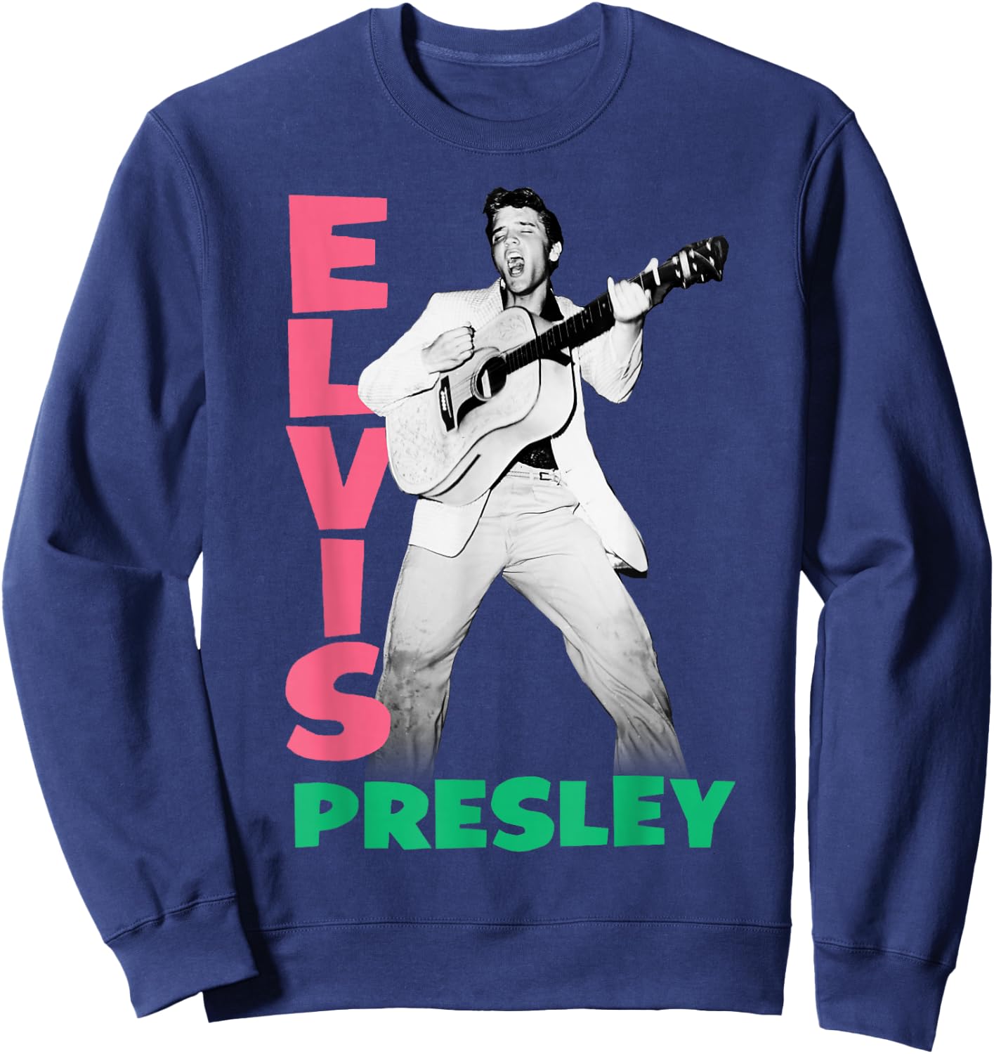Elvis Presley Official 1956 Sweatshirt - Sweatshirt | Navy