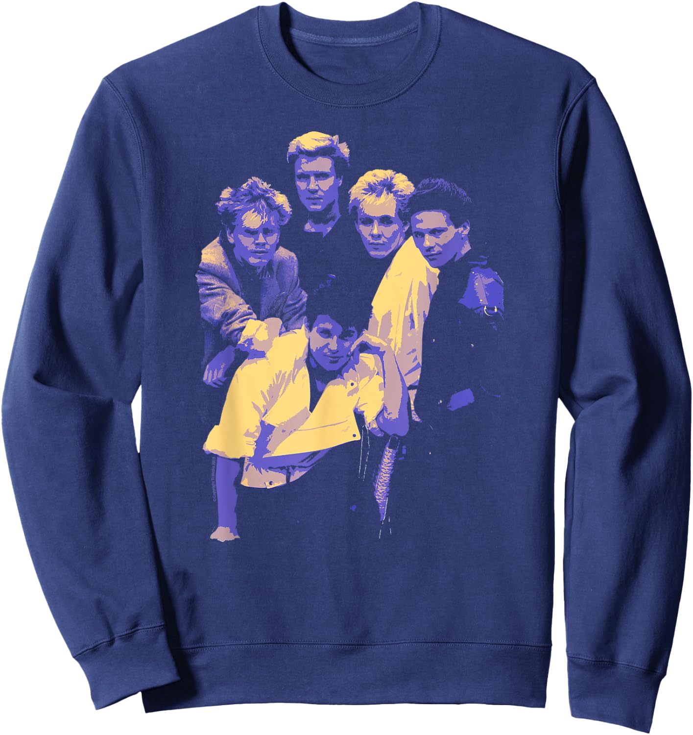 TV Times Duran Duran Band Portrait Blue 1983 Sweatshirt - Sweatshirt | Navy