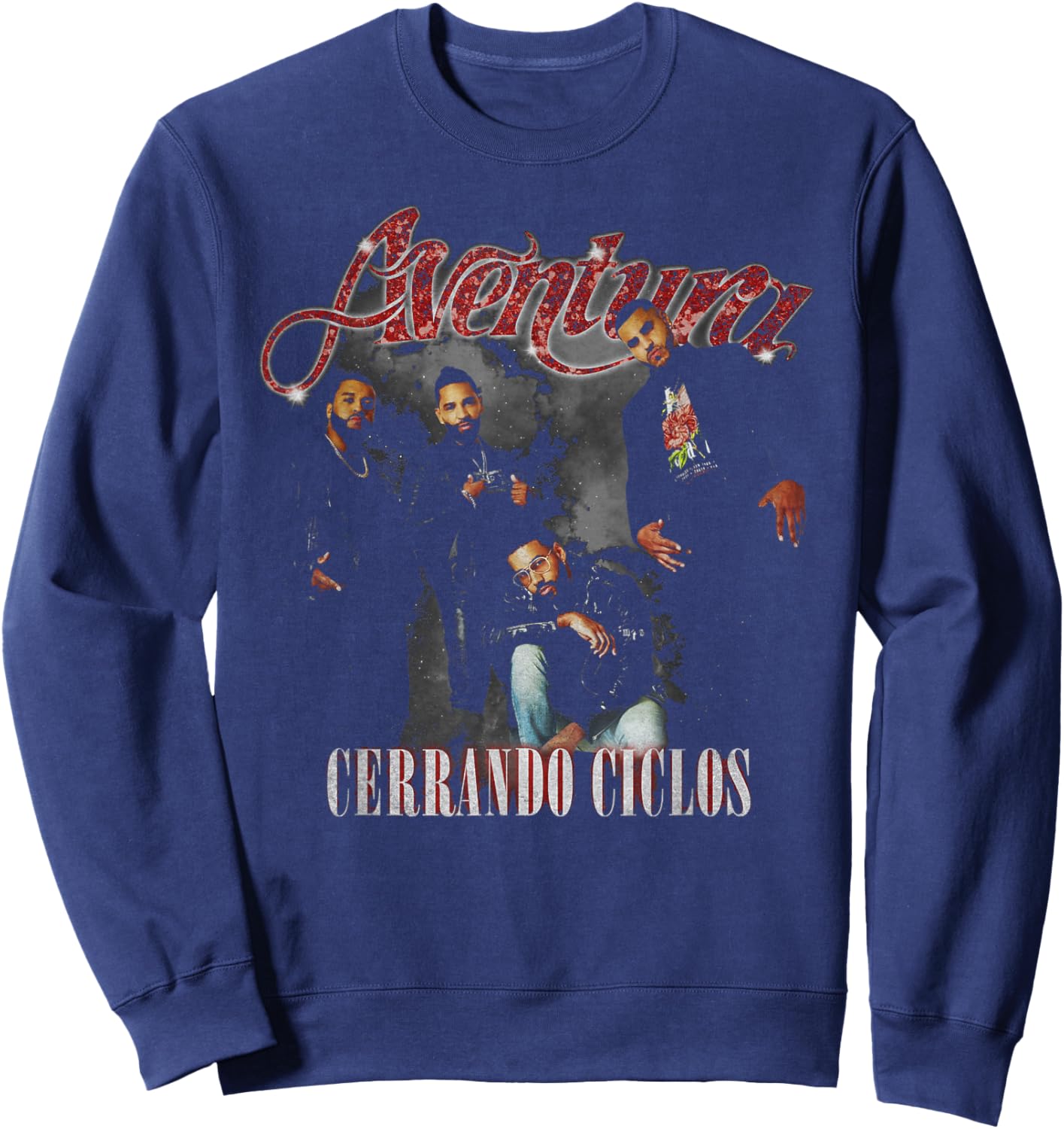 Aventura – Cerrando Ciclos Photo Sweatshirt - Sweatshirt | Navy
