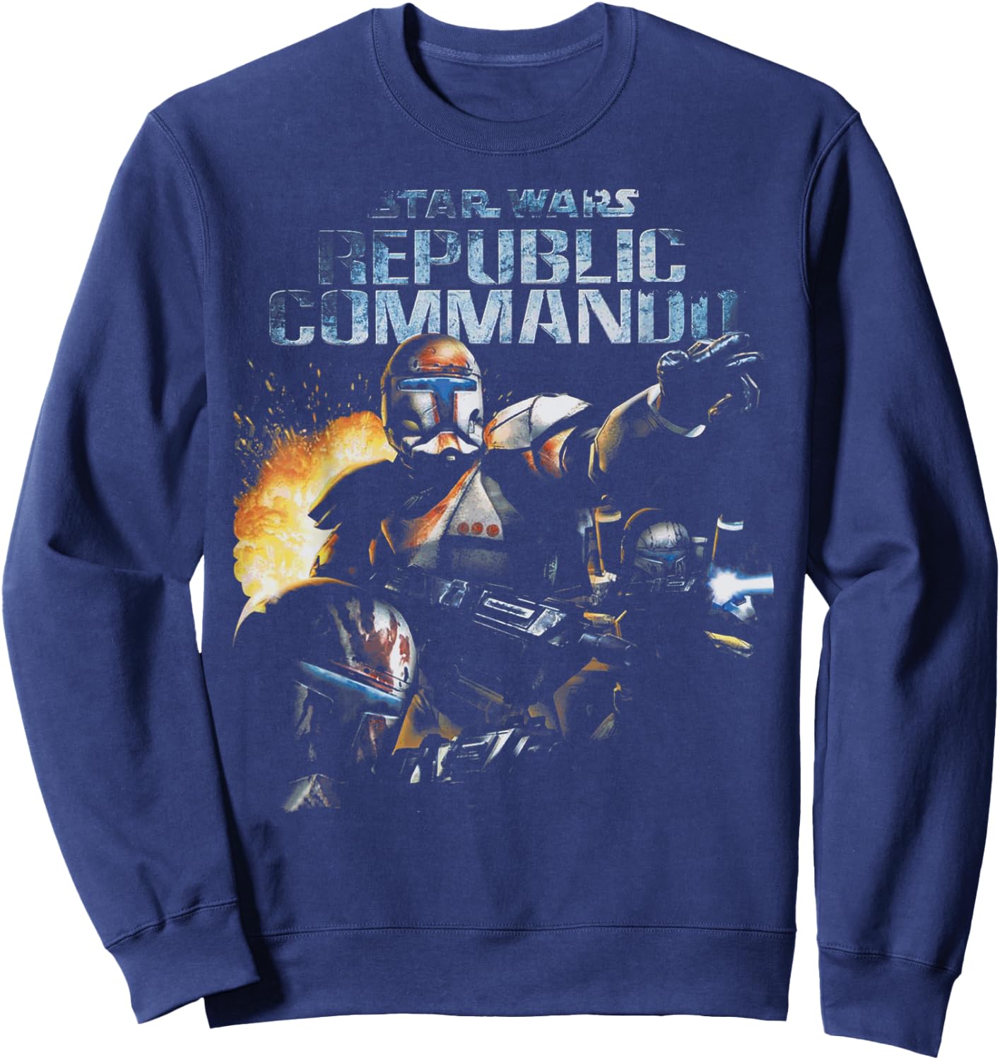 Star Wars Republic Commando Video Game Sweatshirt - Sweatshirt | Navy
