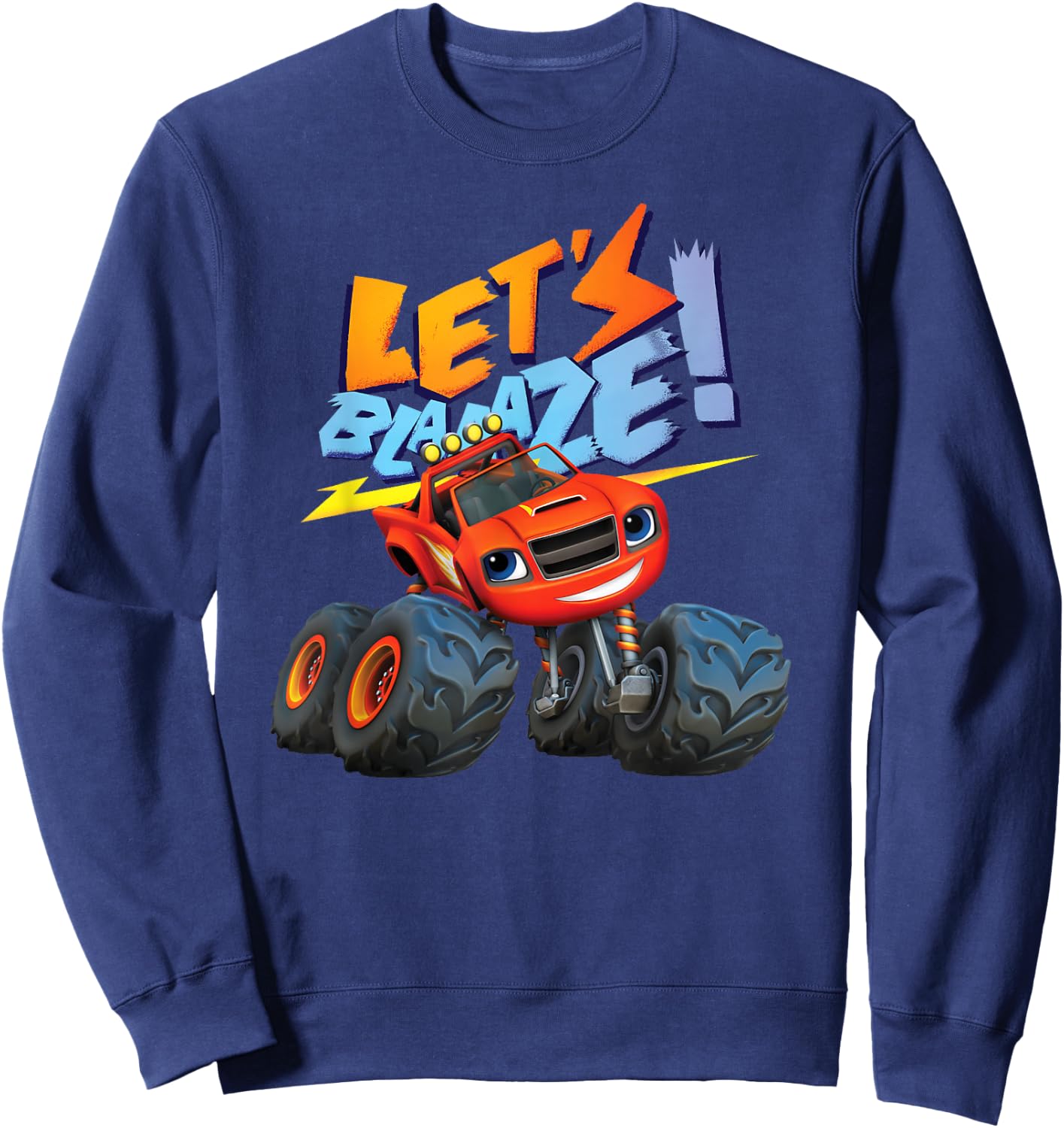 Blaze Let's Blaze! Sweatshirt - Sweatshirt | Navy