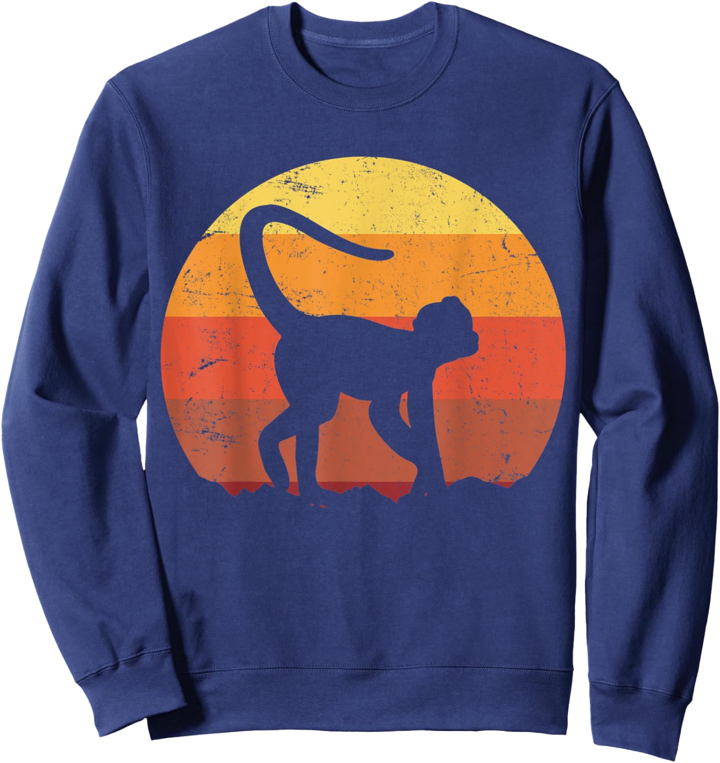 Spider Monkey Vintage Sweatshirt - Sweatshirt | Navy