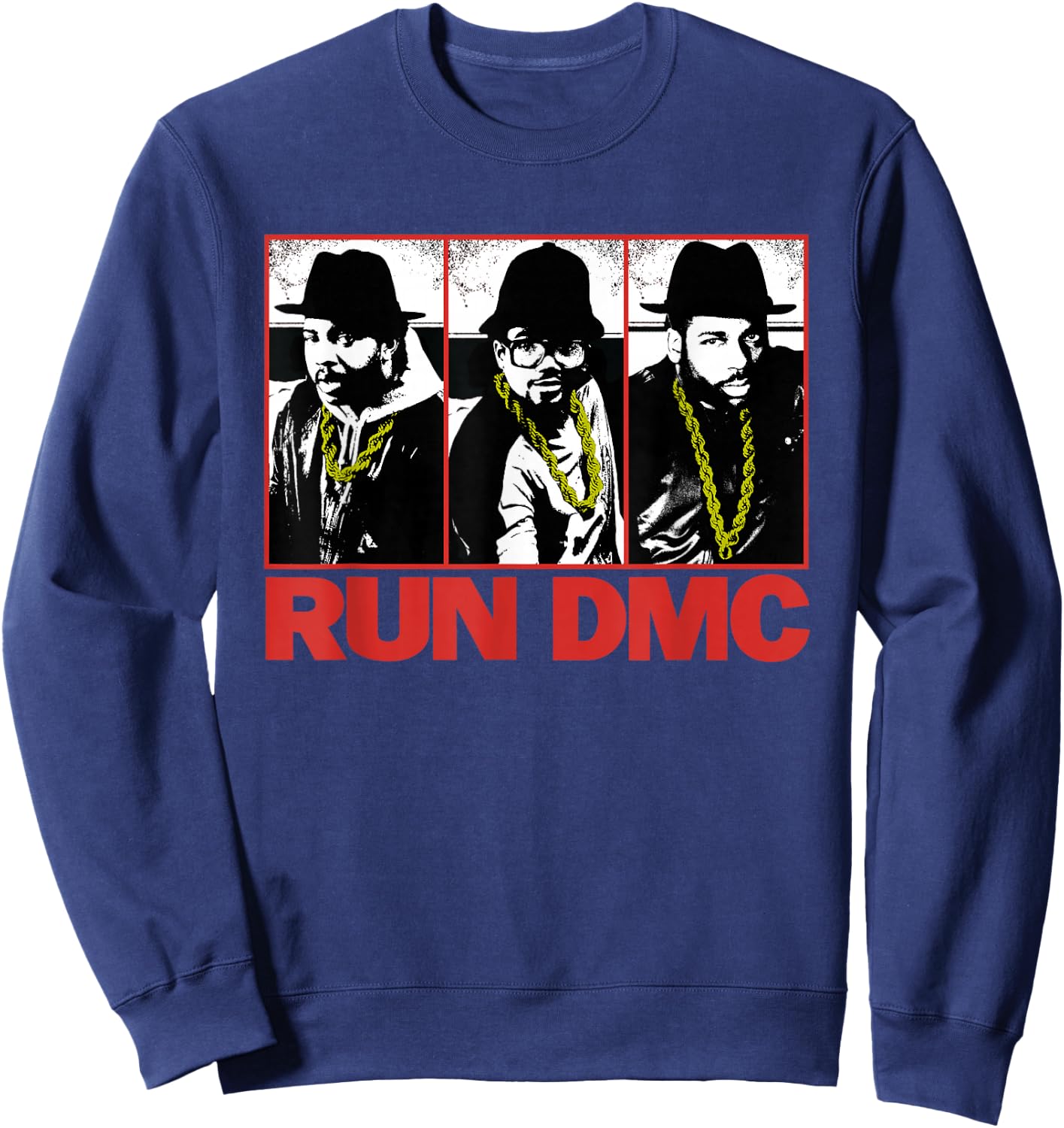 Run DMC Threshold Stills Sweatshirt - Sweatshirt | Navy