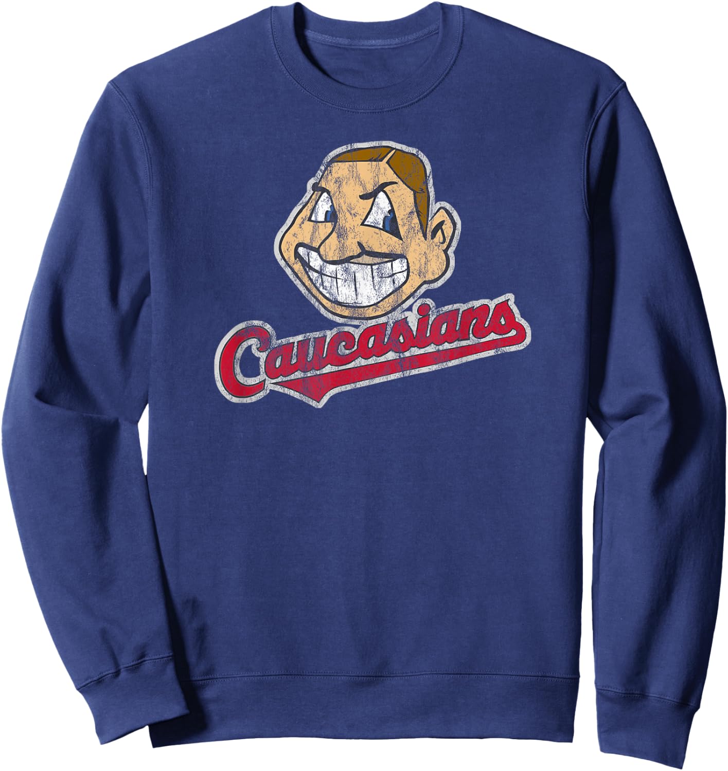 Caucasians THE ORIGINAL Sweatshirt - Sweatshirt | Navy
