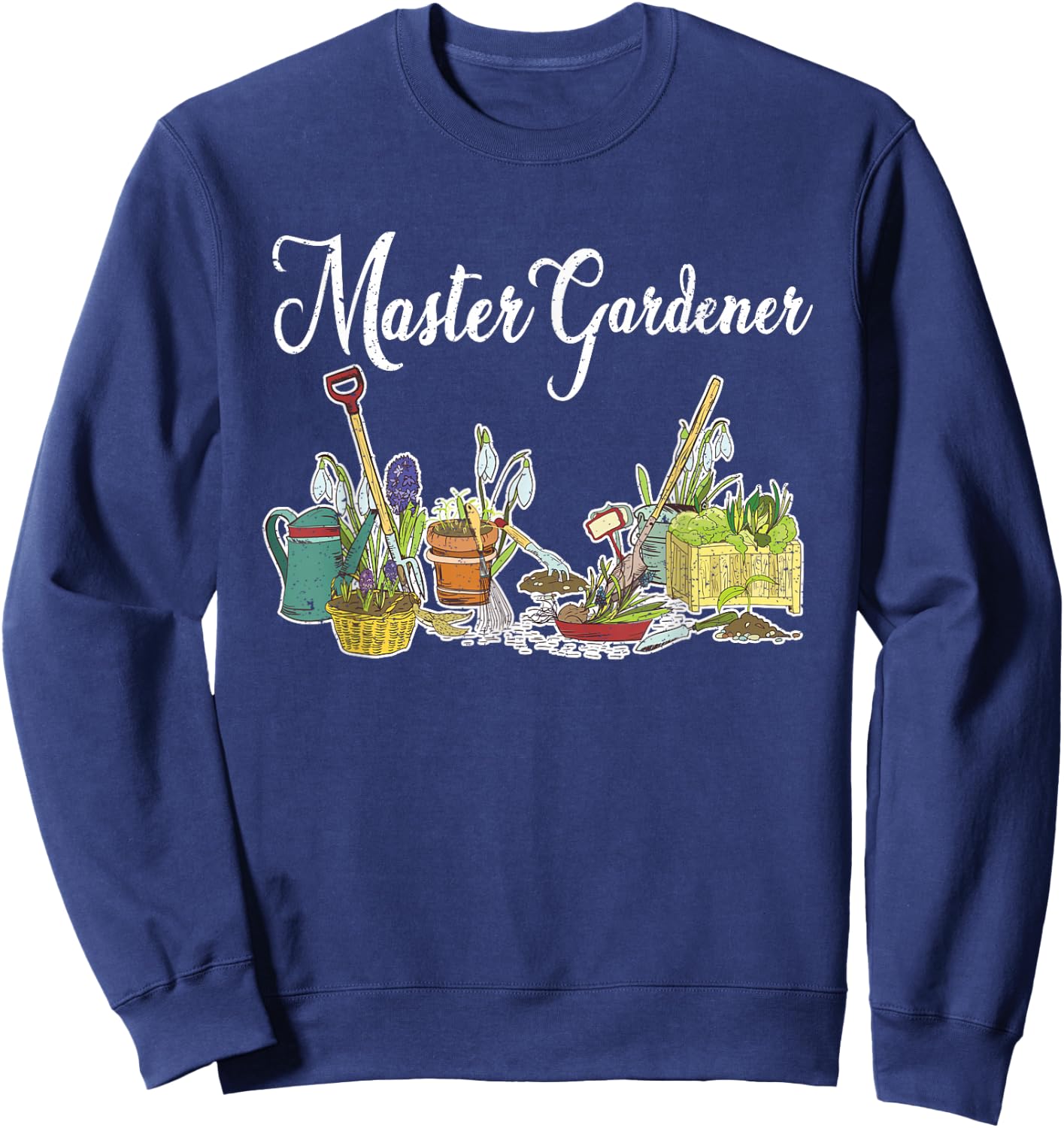 Master Gardener Plants Garden Gift Gardening Sweatshirt - Sweatshirt | Navy
