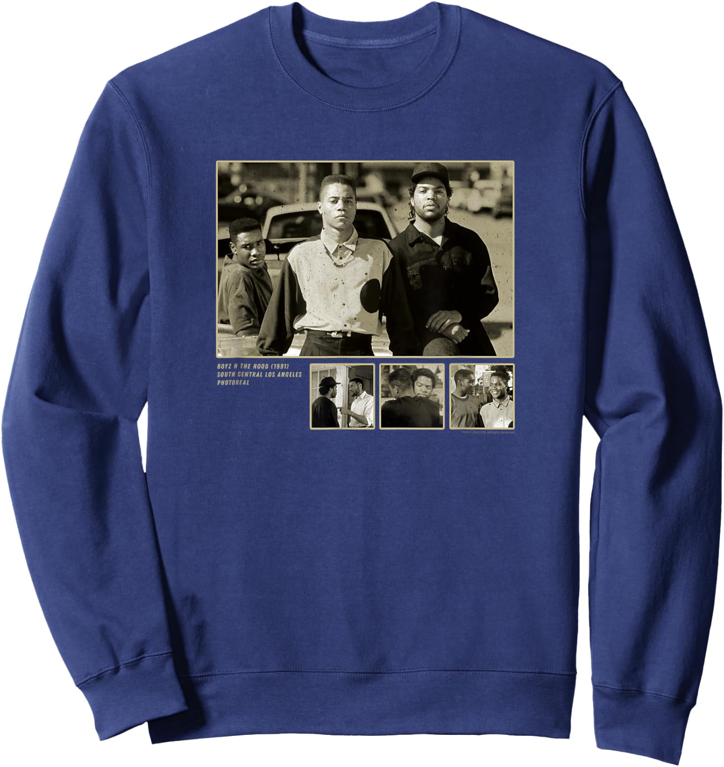 Boyz n The Hood Art Gallery Sweatshirt - Sweatshirt | Navy