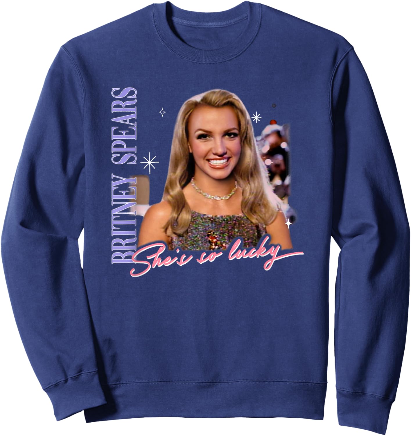 Britney Spears - She's So Lucky Sweatshirt - Sweatshirt | Navy